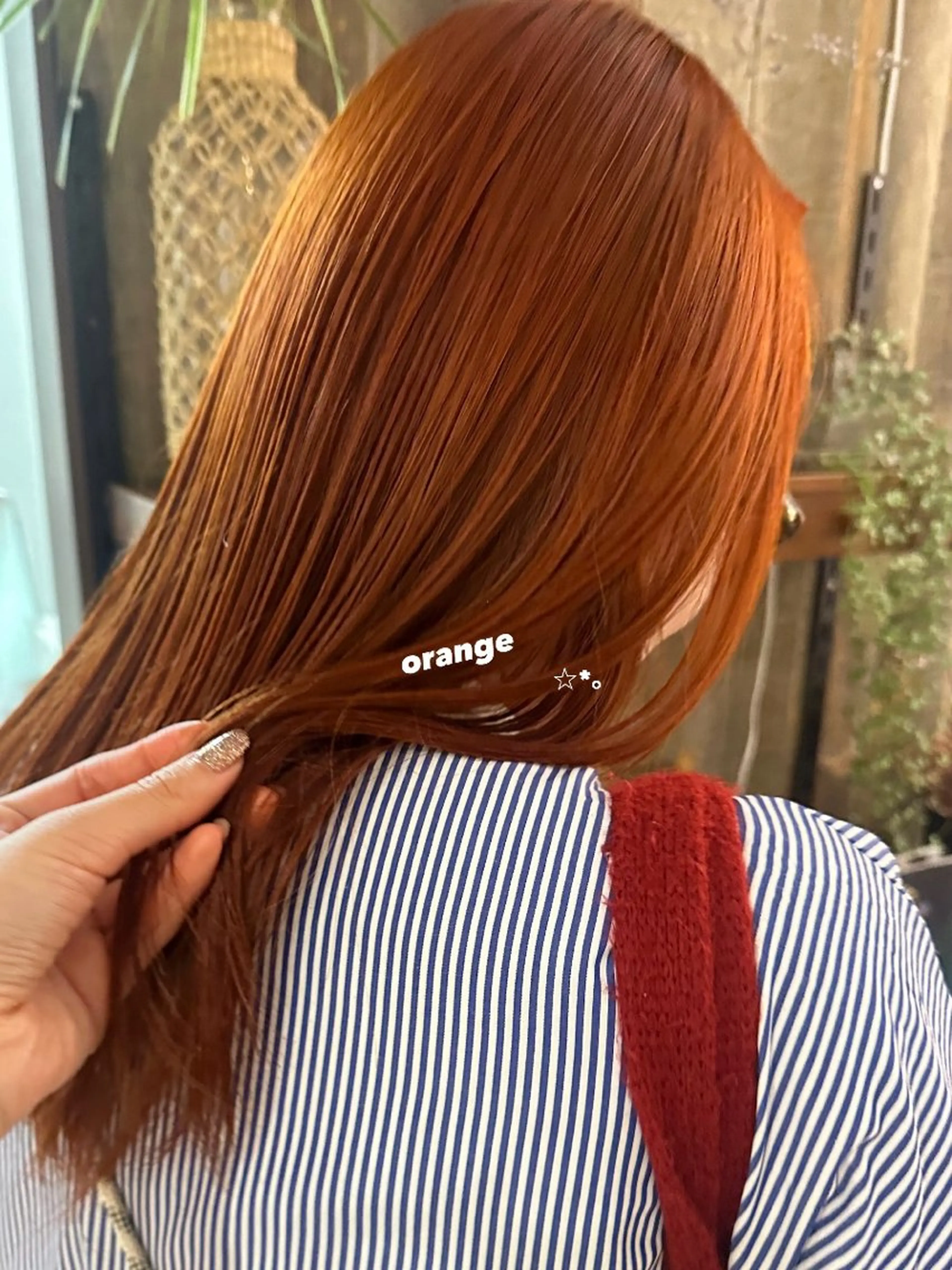 セミロング カラー ヘアカラー トリートメント 暖色カラー/レイヤー 🌙 オノユリカのヘアスタイル