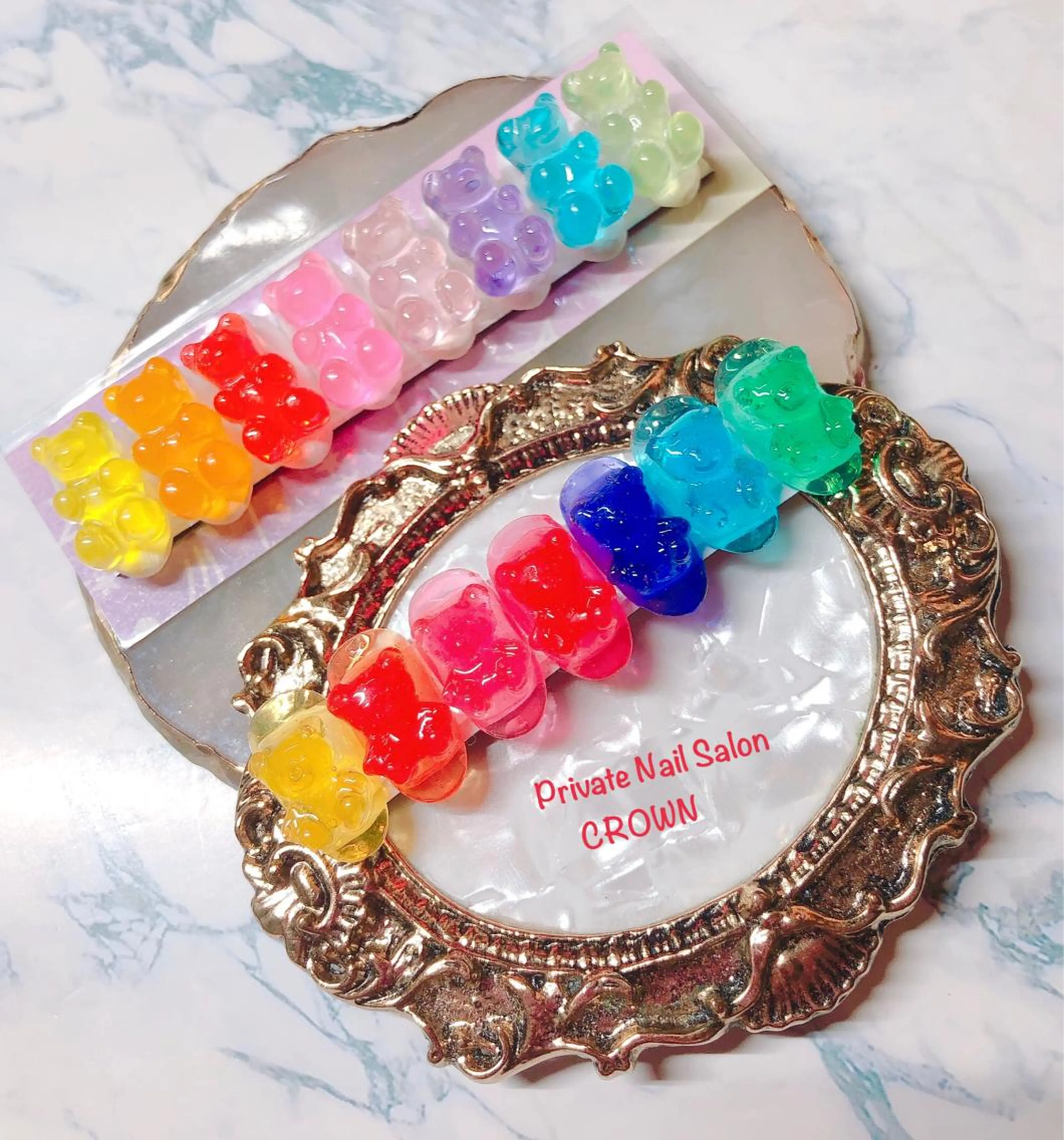 ネイル CROWN プライベートサロンのネイルデザイン