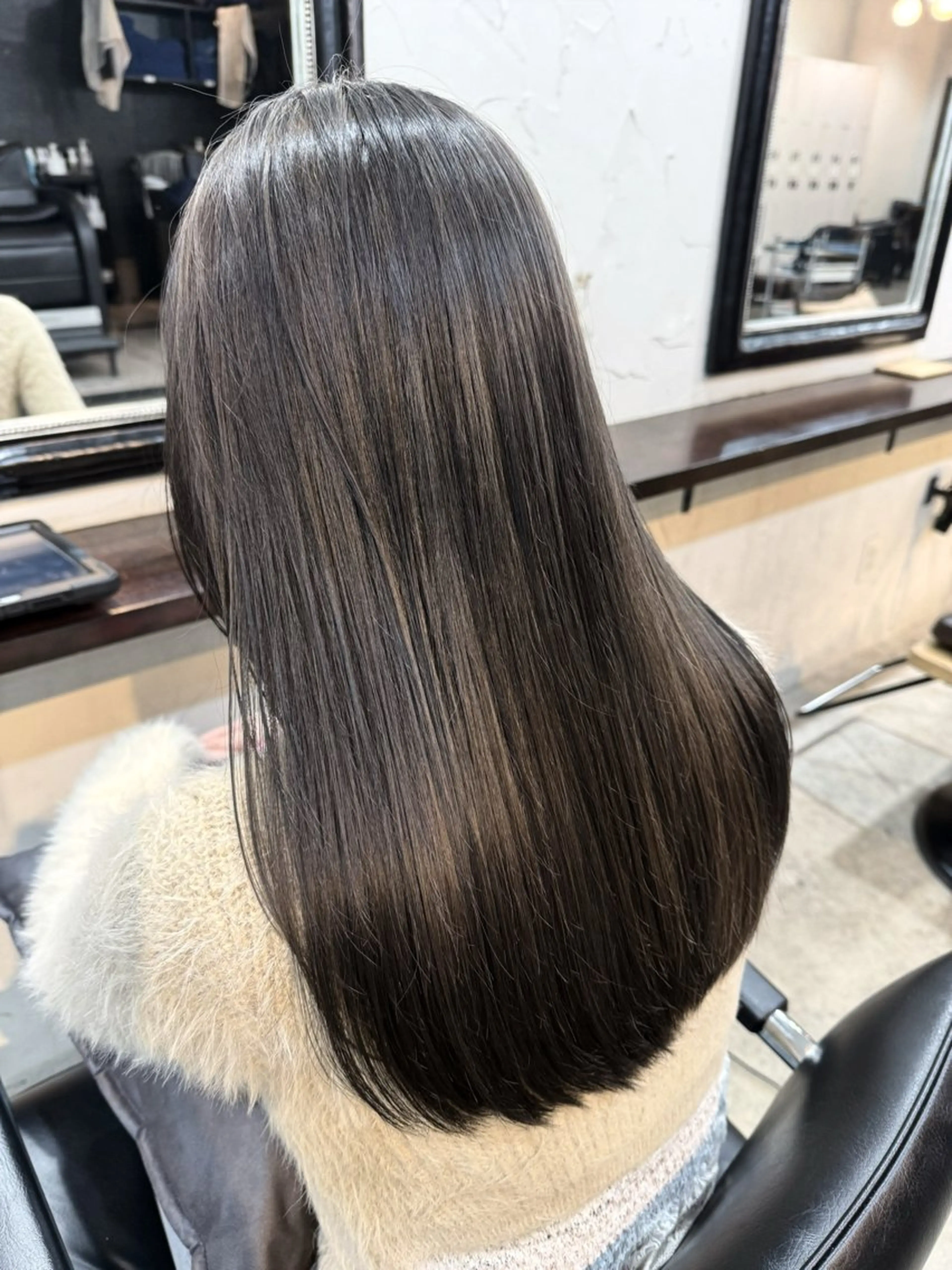 【艶髪実現❤️‍🔥】ワンカラー＋潤いトリートメントの写真