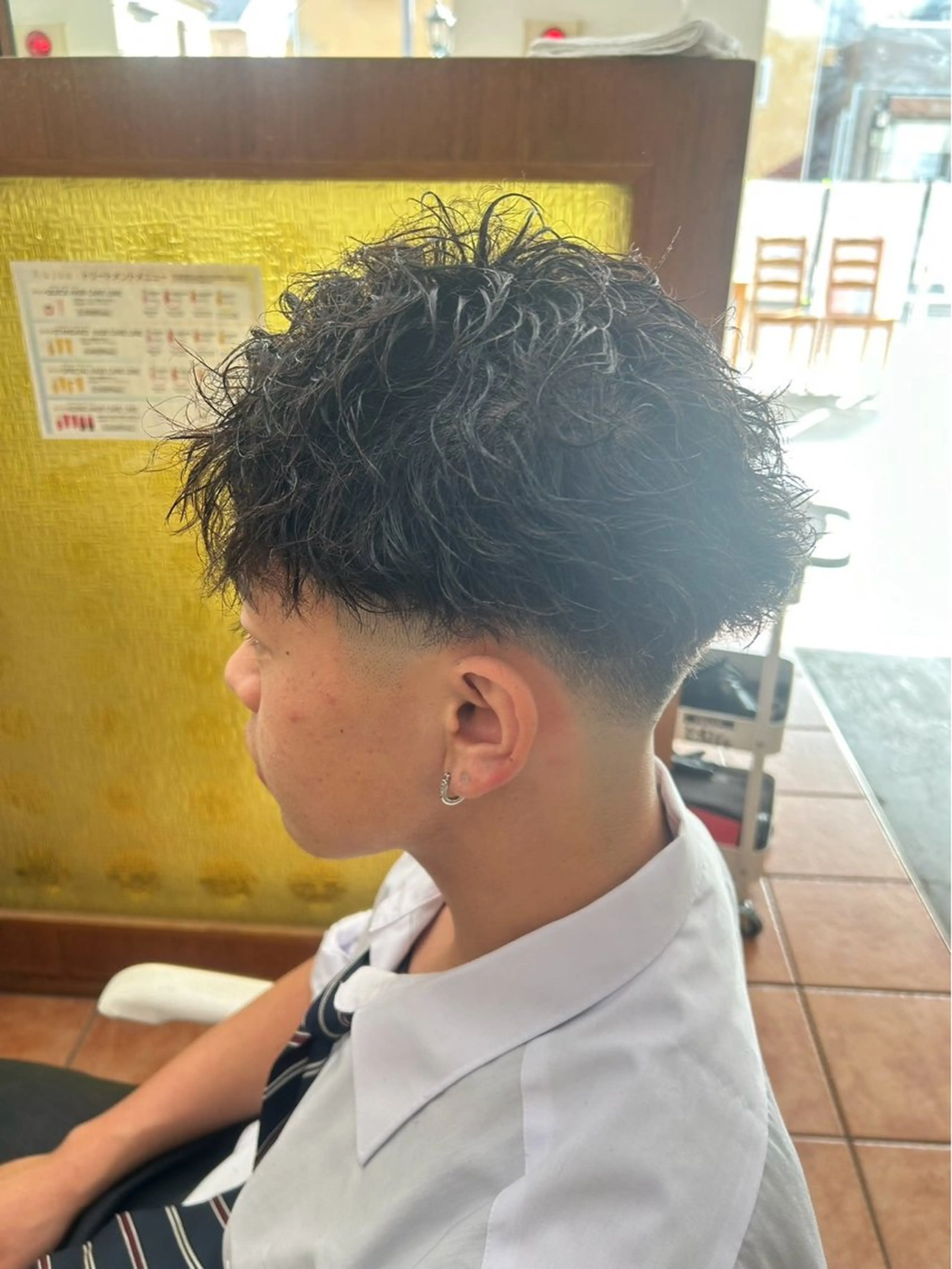 メンズ カット パーマ 🔥メンズ特化🔥 短髪パーマzionのヘアスタイル