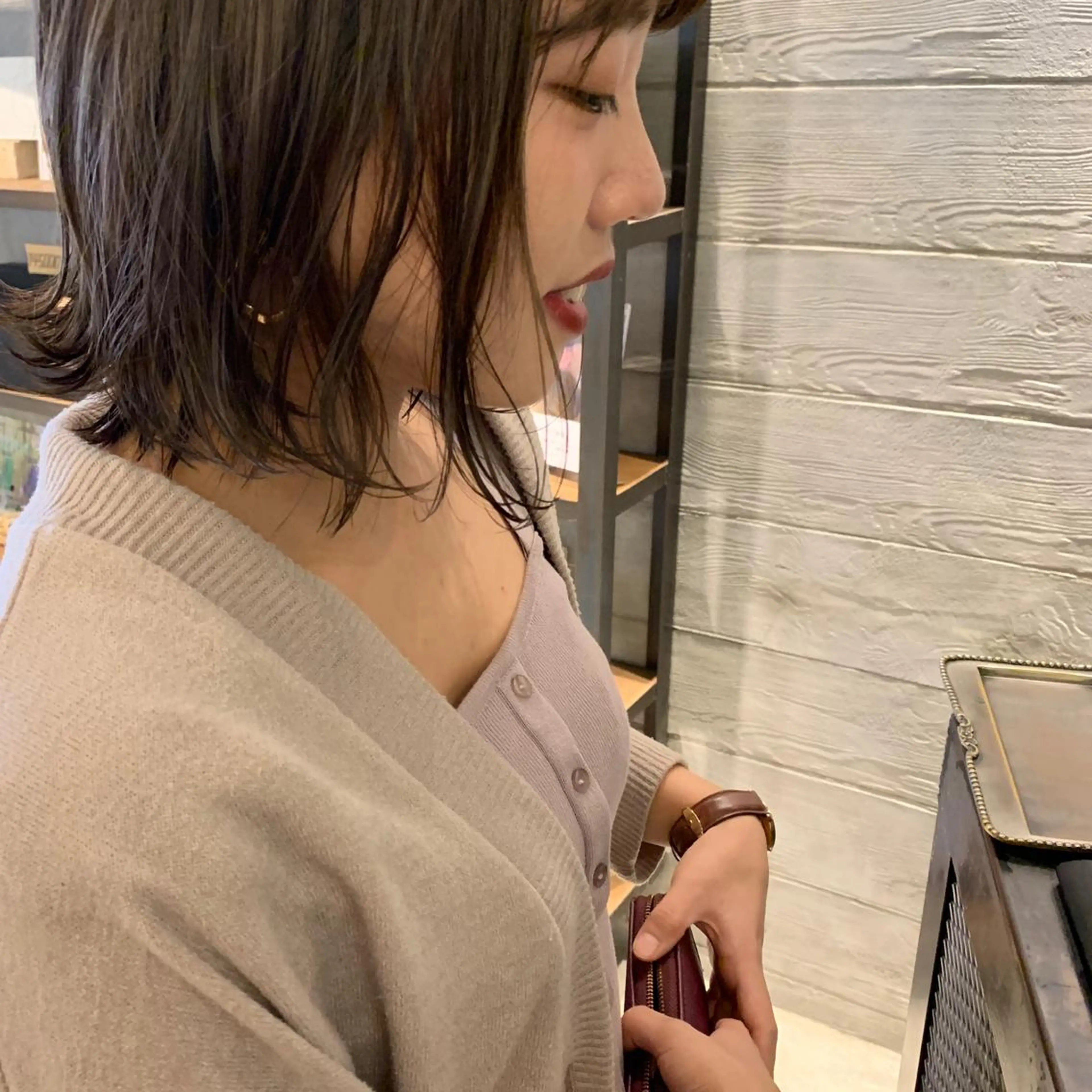 ミディアム 鳥越 一希のヘアスタイル