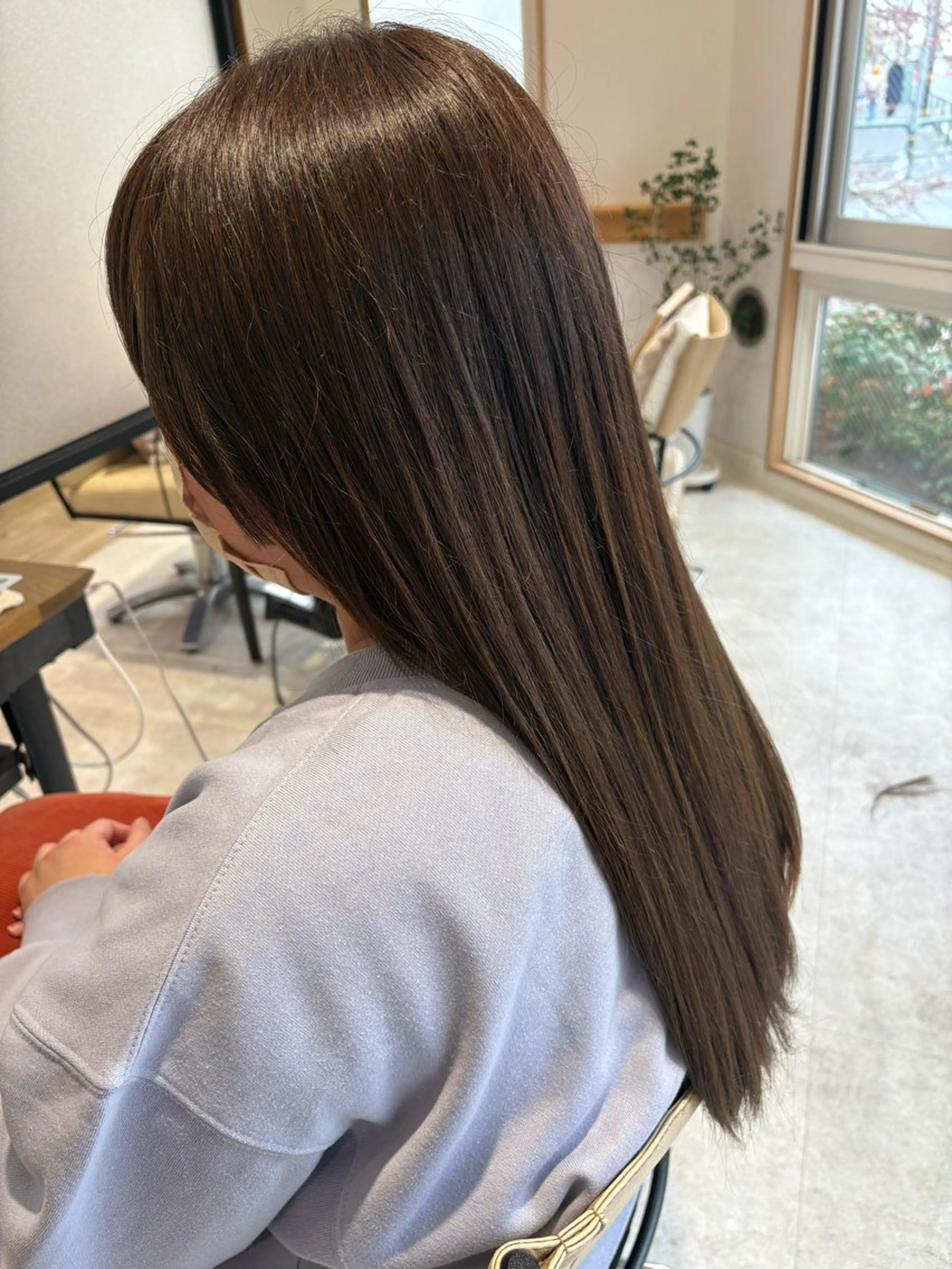 カラー カット ヘアカラー 奥村 奈々加のヘアスタイル