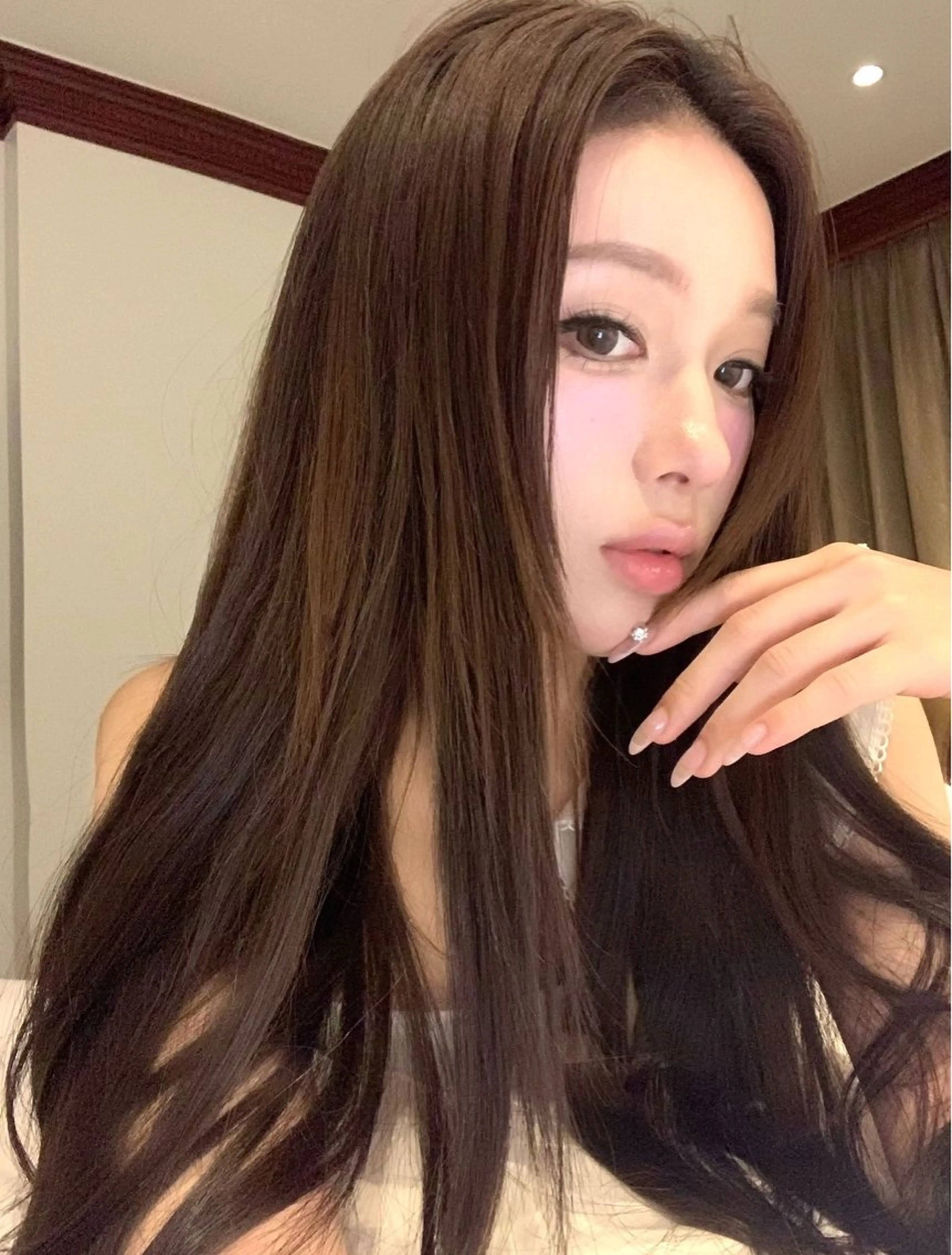 ロング カラー 中韓🇨🇳🇰🇷 🤍TAKAHIROのヘアスタイル