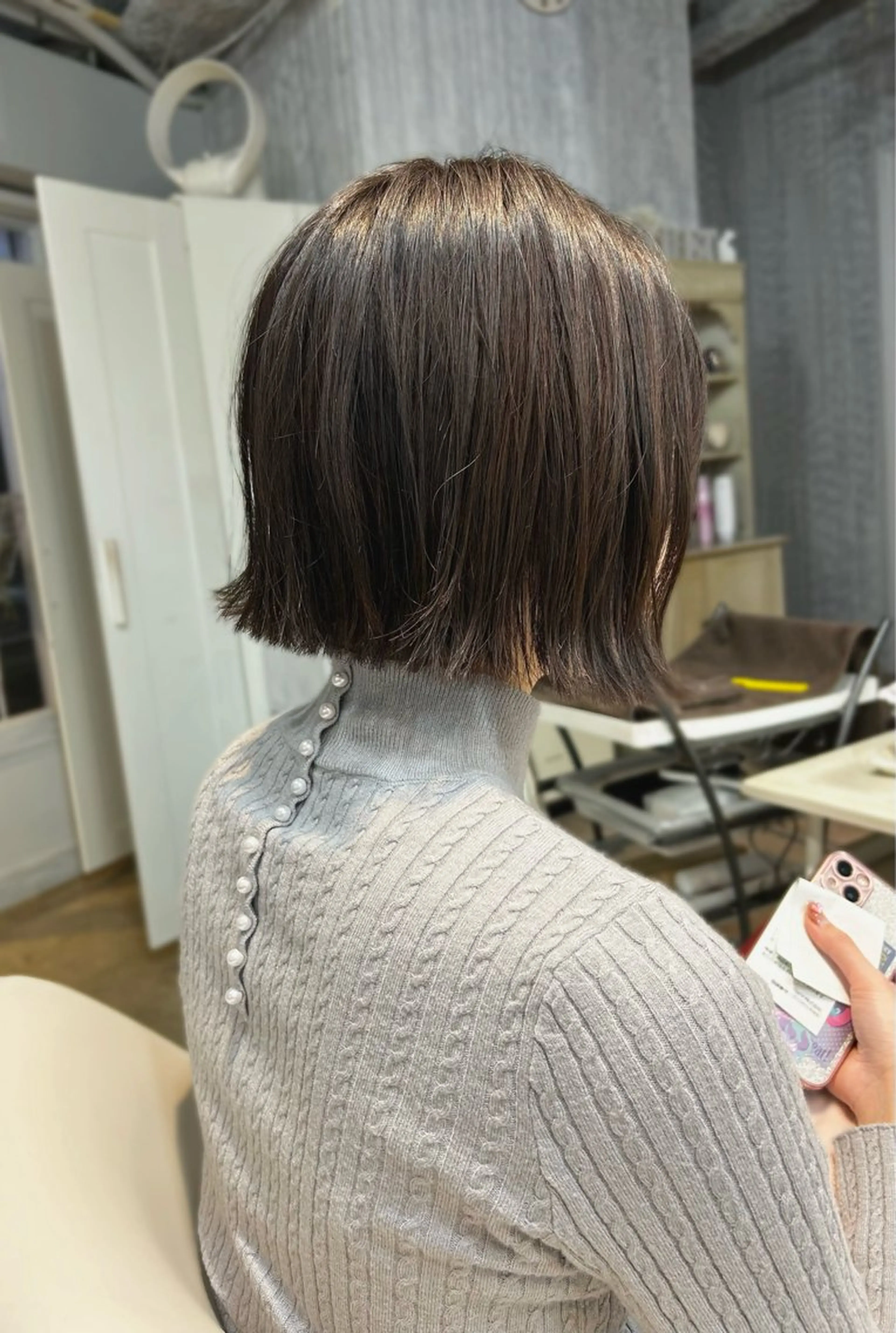 ショート カラー ショートヘア/ボブ/ レイヤー/佐藤　葵のヘアスタイル