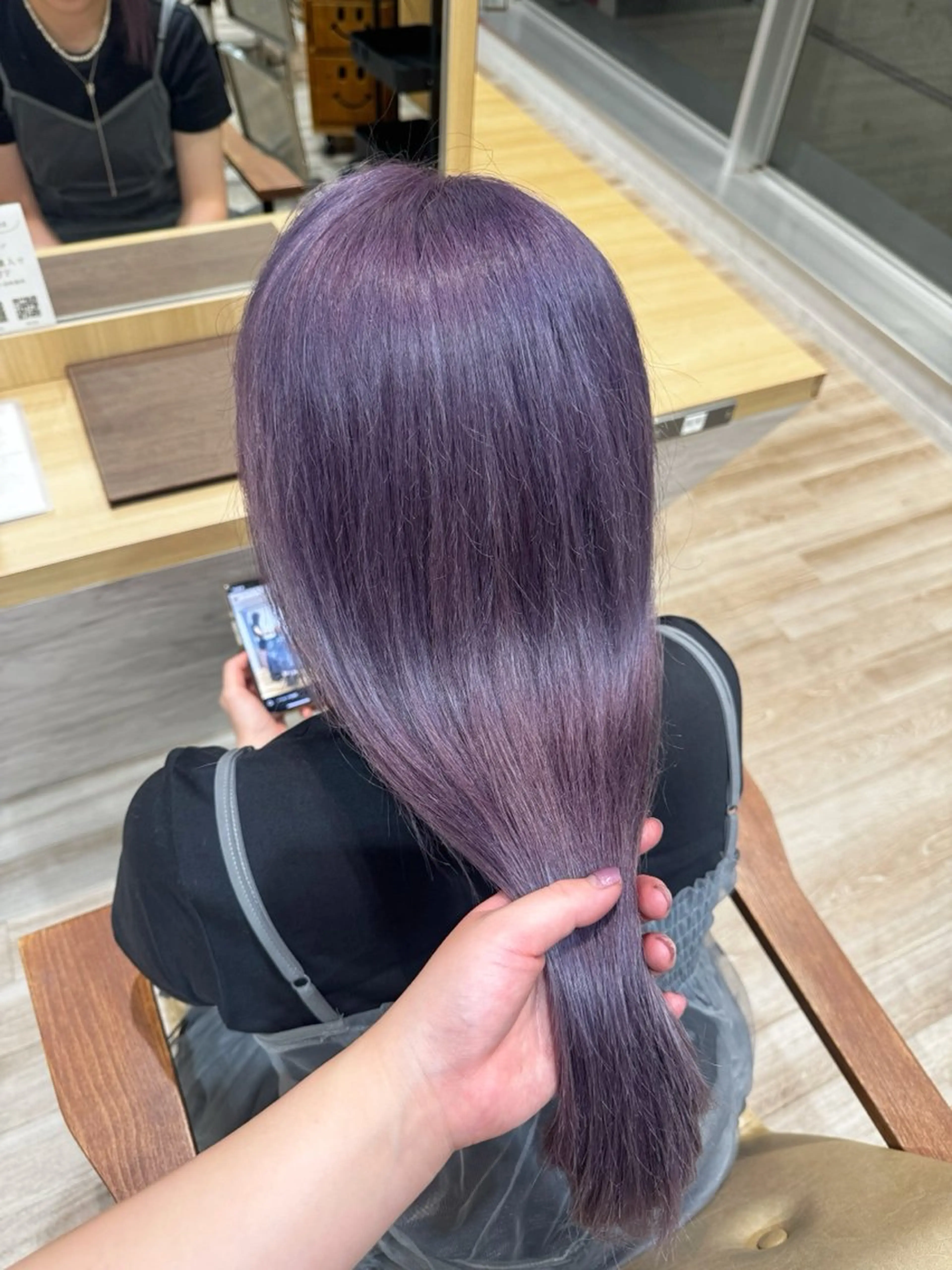 【カラーのみの方向け】ブリーチ＋カラー＋高保湿トリートメント🧴の写真