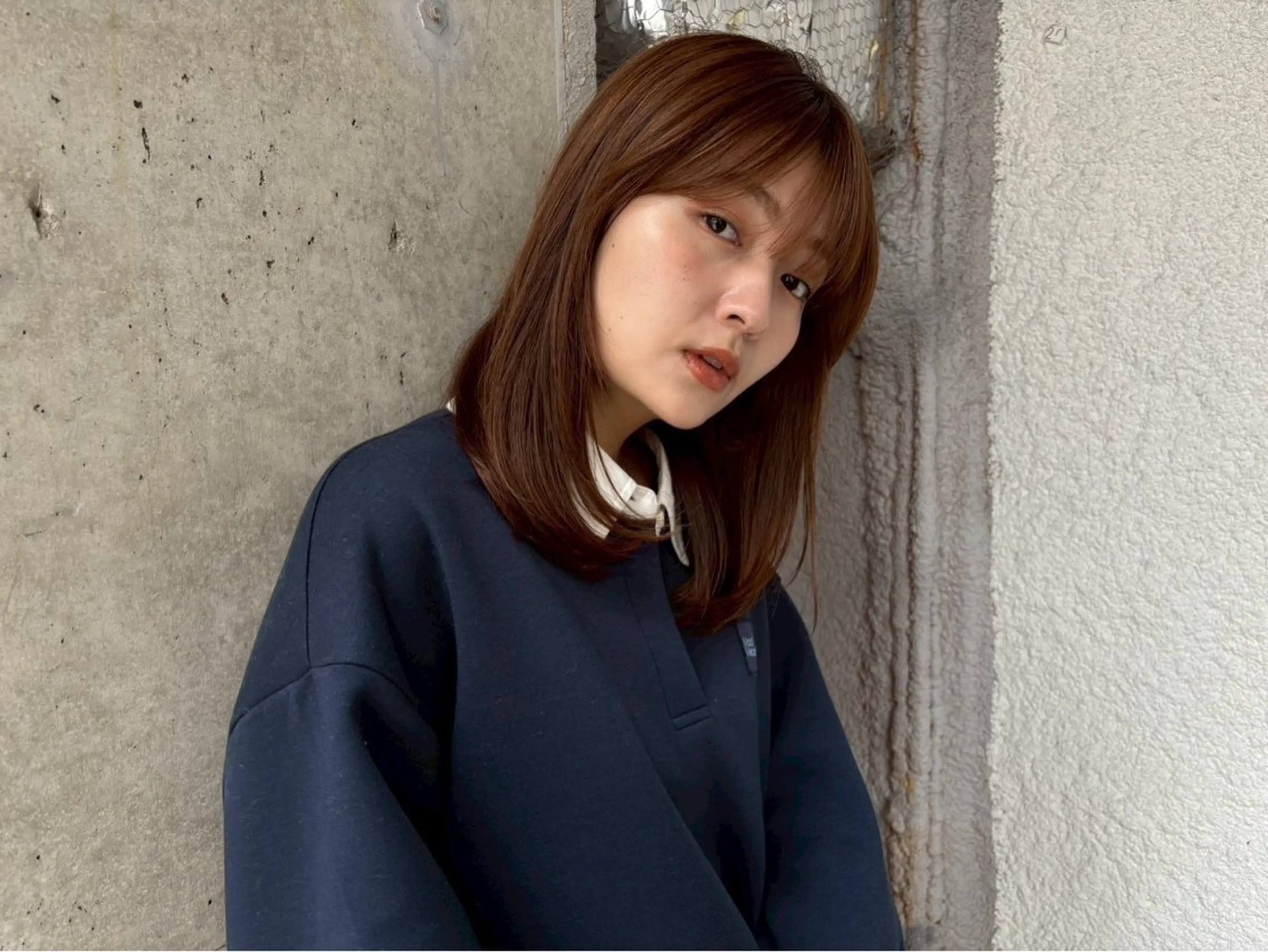 ミディアム その他 わかすぎ ほのかのヘアスタイル