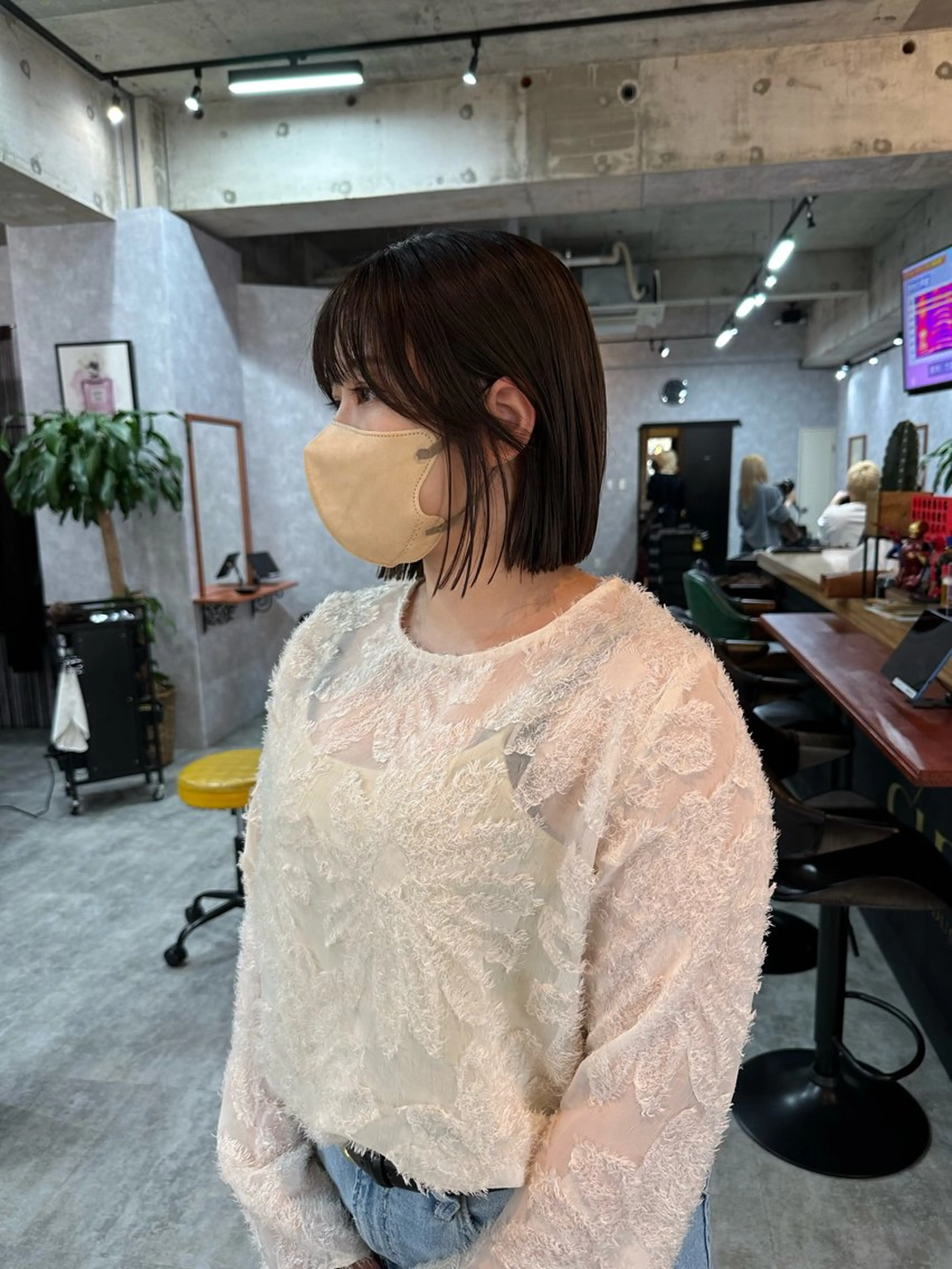 ショート 切りっぱなしボブ ショートボブ ハンサムショート 丸みショート ボブ モテ髪/ボブ/ショー ト/アダチフウトのヘアスタイル