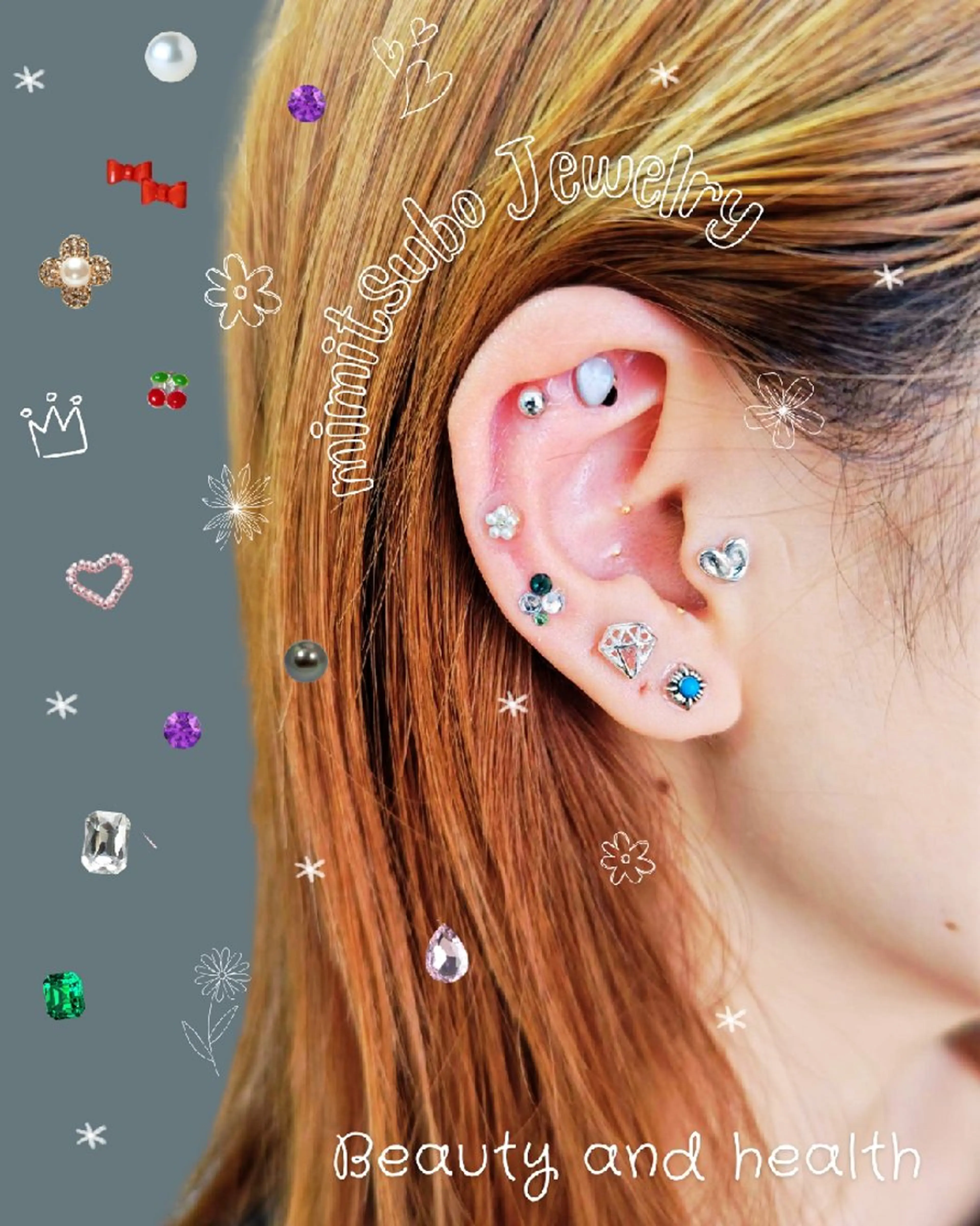 マッサージ＋耳ツボジュエリーつけ放題の写真