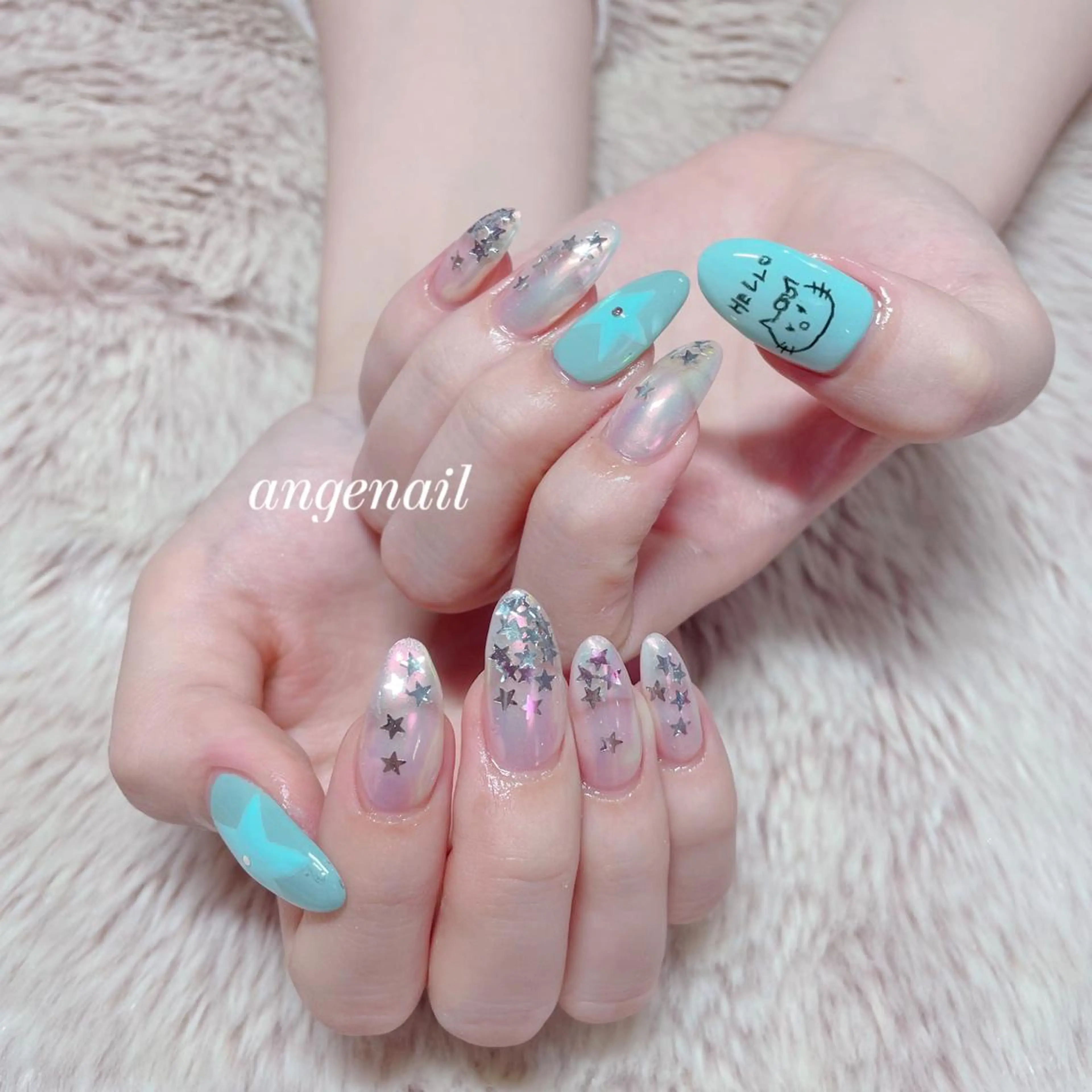 ネイル ハンドネイル オーナーネイリスト MAKIのネイルデザイン