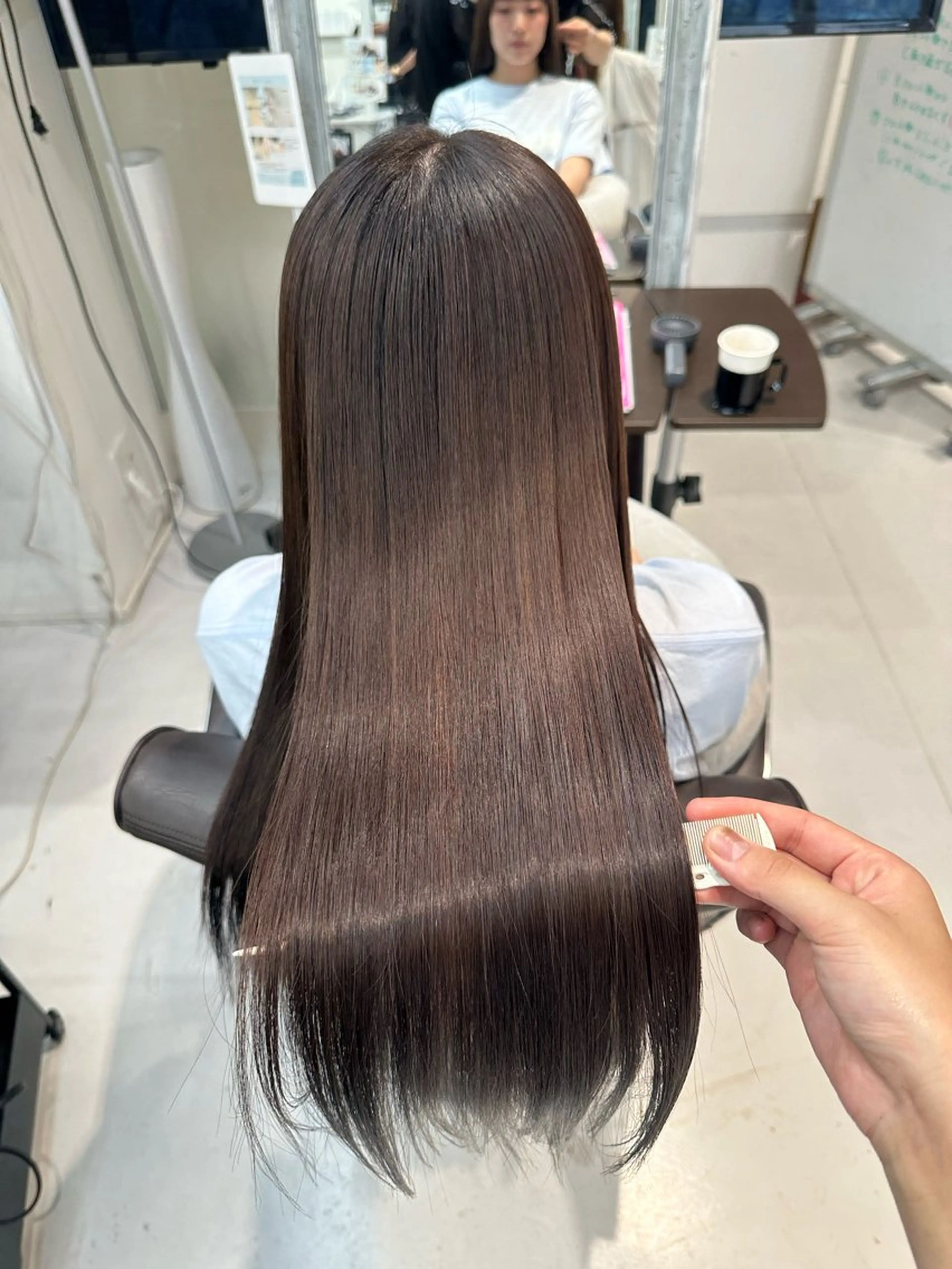 ロング 山崎結菜 髪質改善💎のヘアスタイル