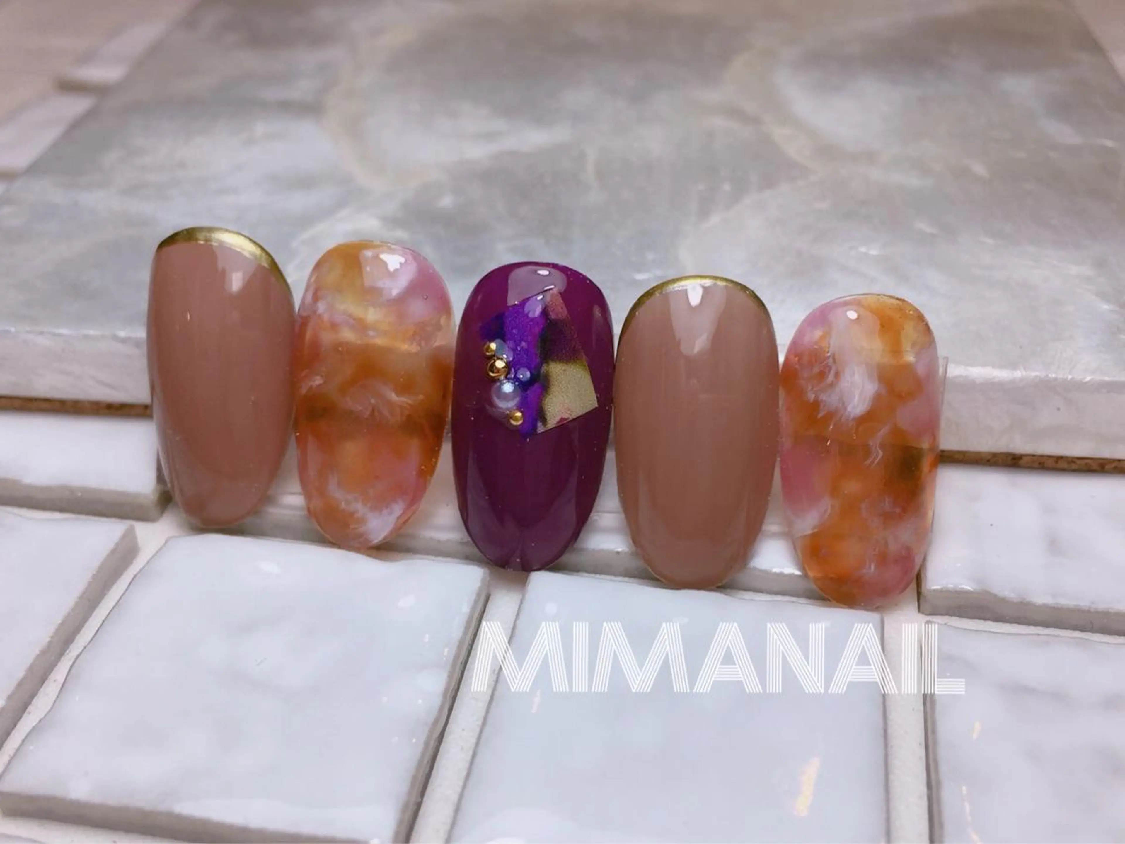 ネイル ハンドネイル mima nailのネイルデザイン