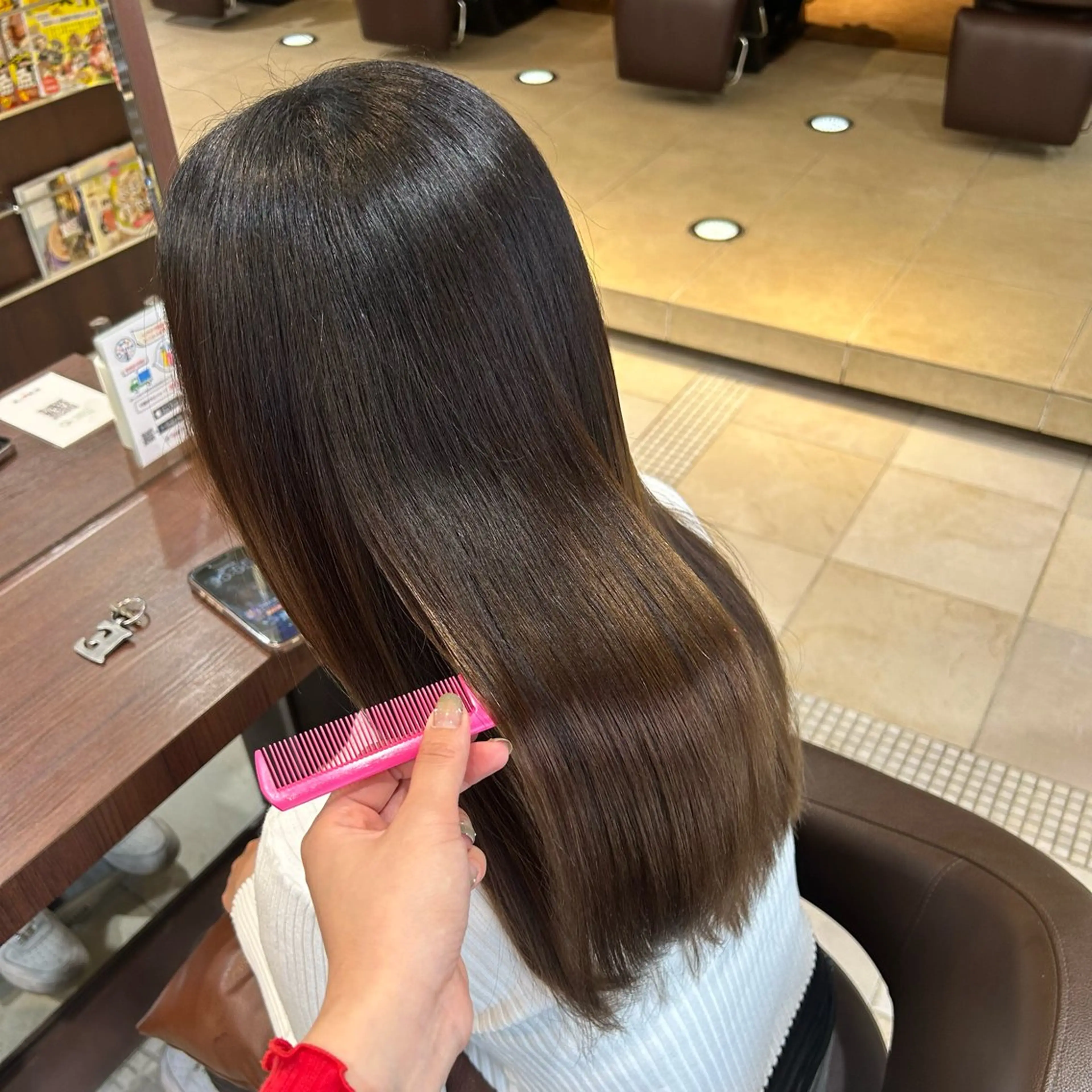 ロング トリートメント トリートメント 築花 マリエル絵里のヘアスタイル