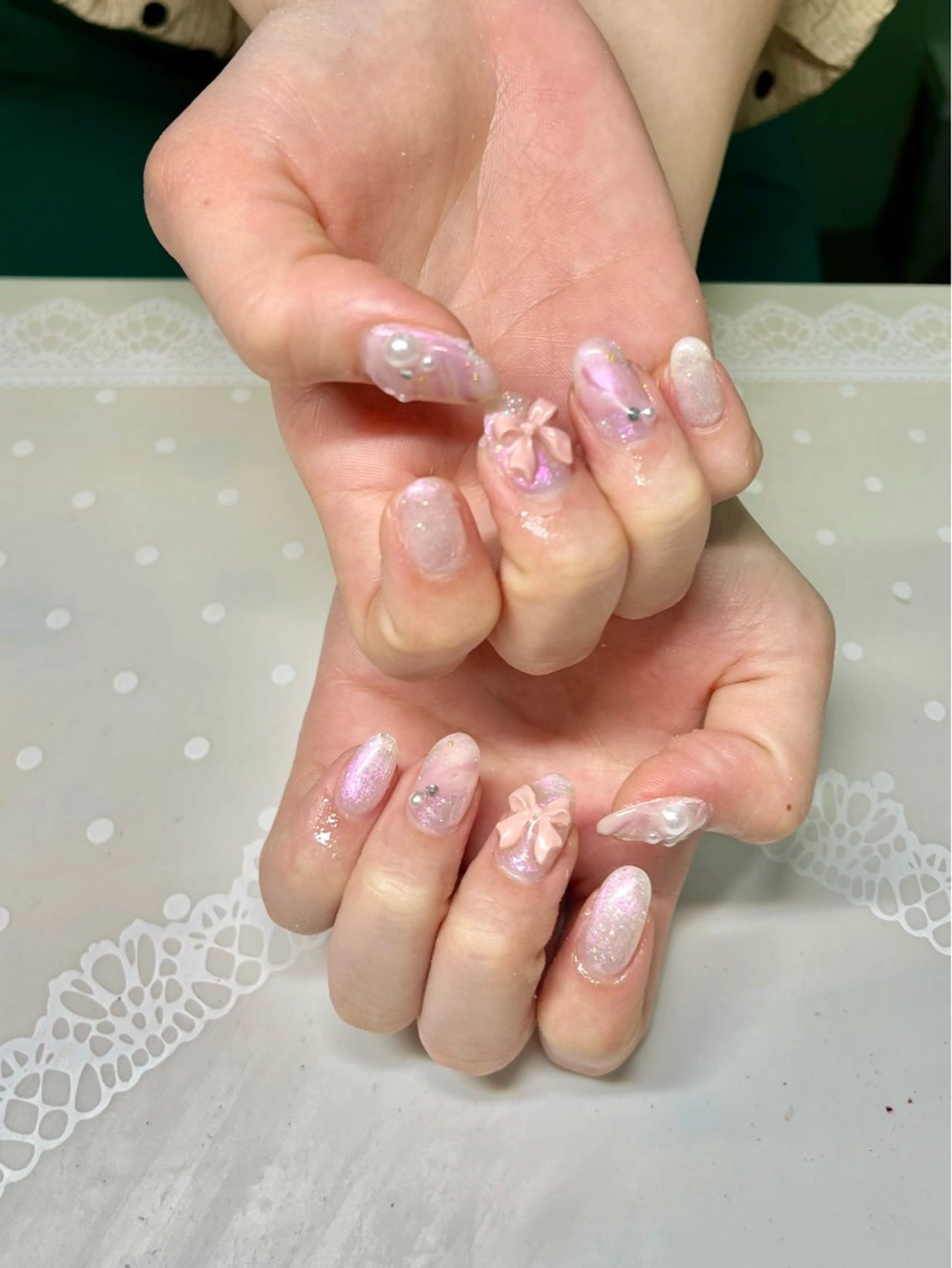 ネイル ハンドネイル 新宿ネイルサロン ジェミディローサ所属・新宿ネイルサロン ジェミディローサのネイルデザイン