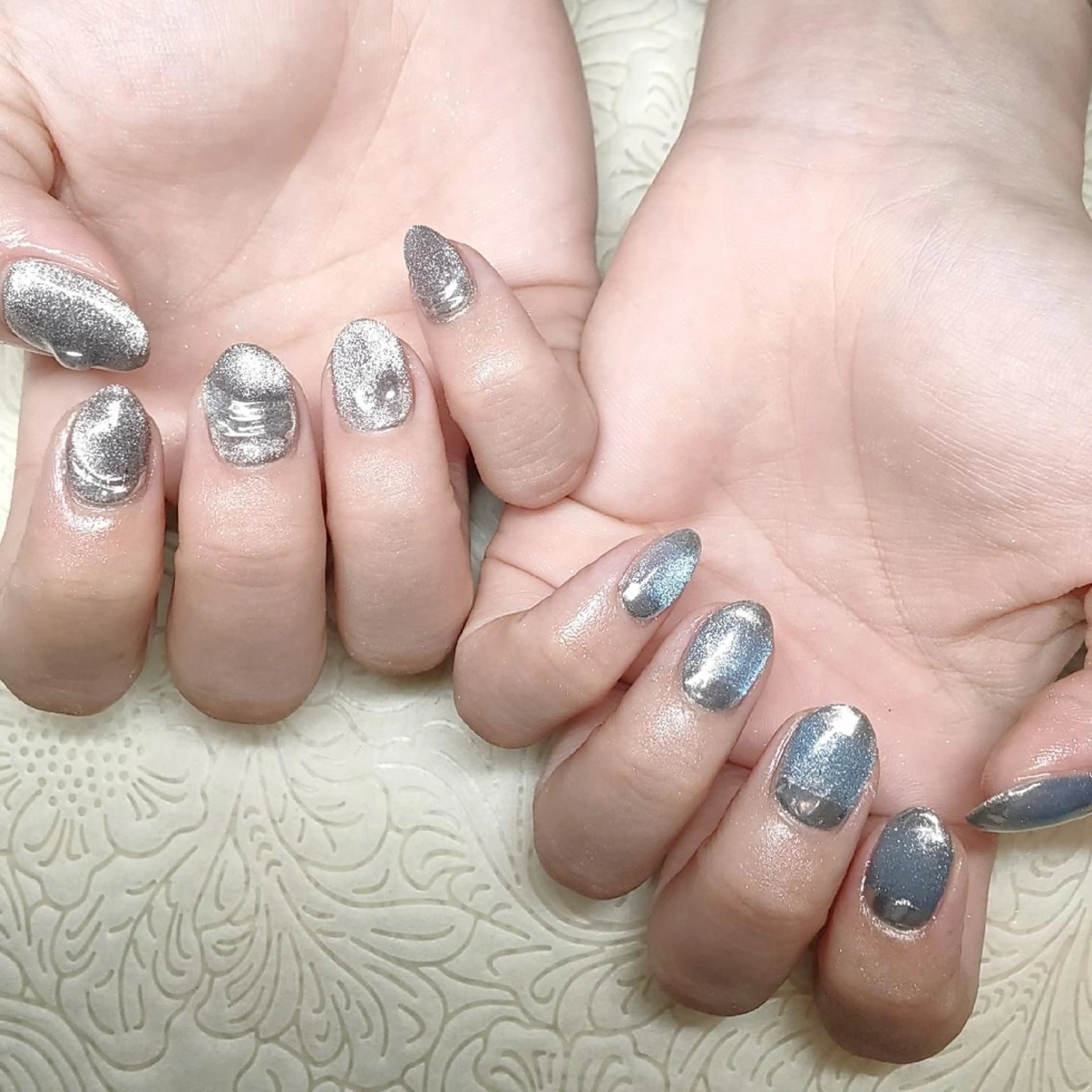 ネイル マグネットネイル ハンドネイル ハンドケア private nailsalonのネイルデザイン