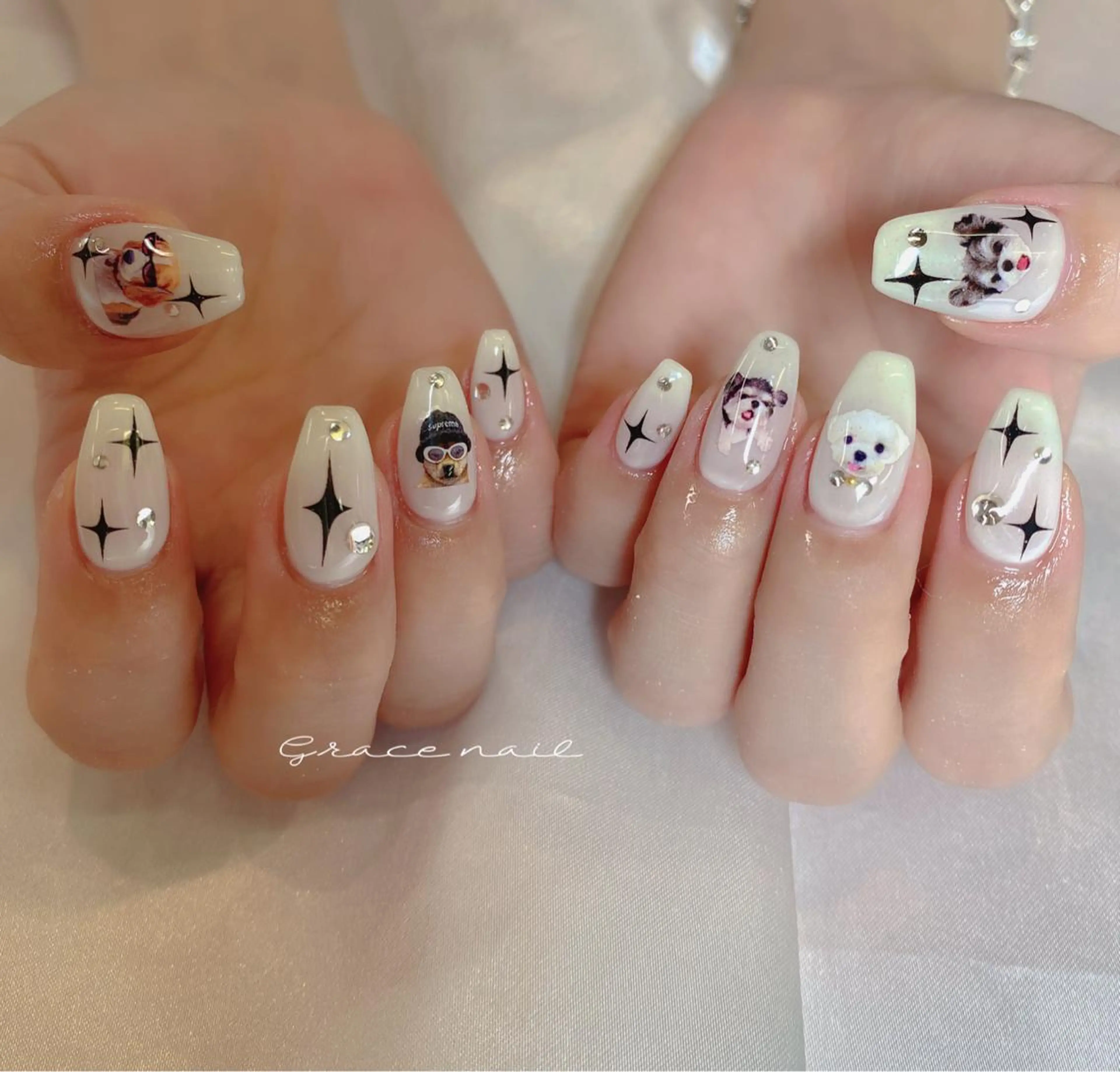 ネイル ハンドネイル ☆*。Grace Nail。*☆のネイルデザイン