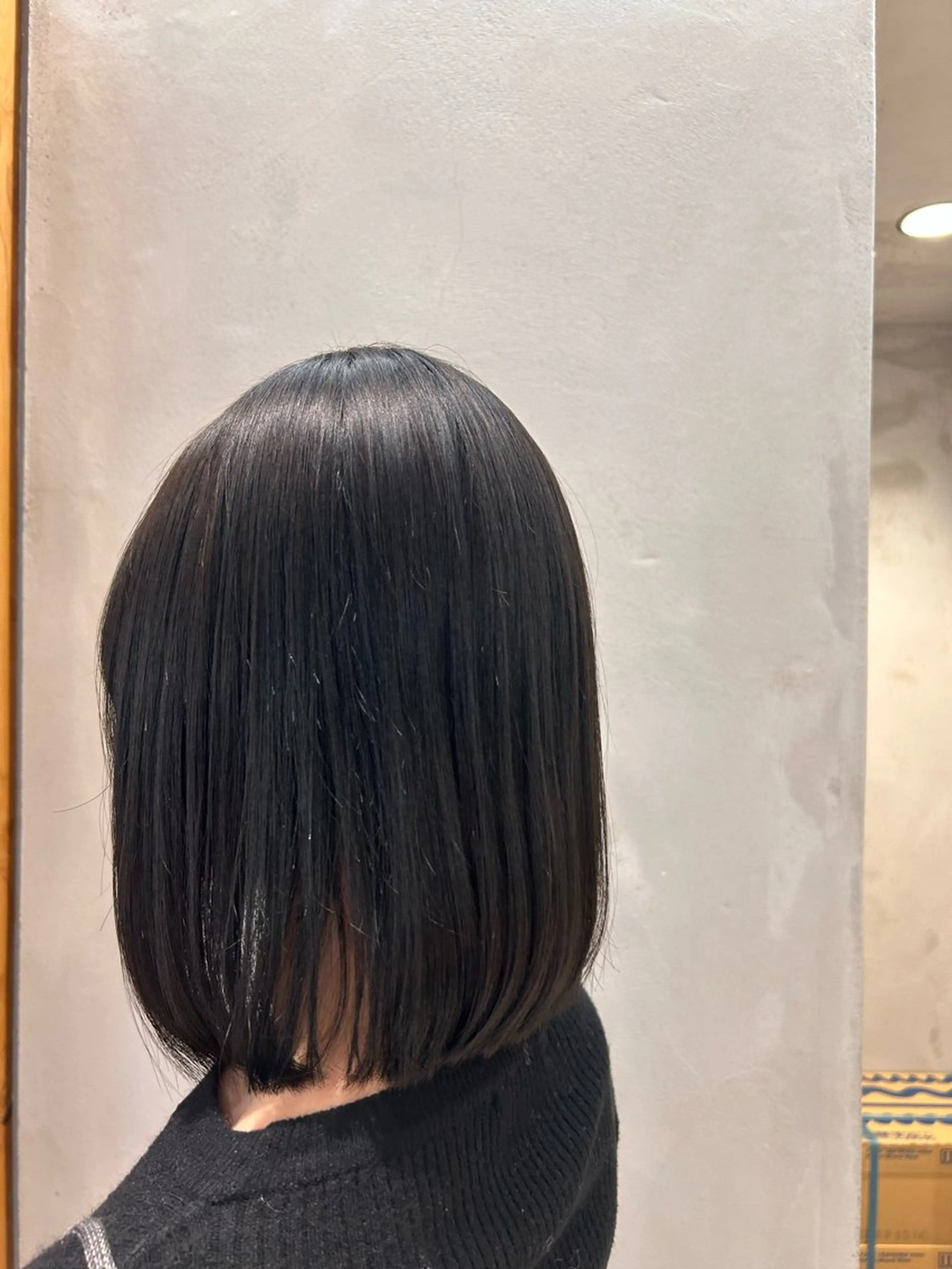 ミディアム カラー 玉田 千智のヘアスタイル