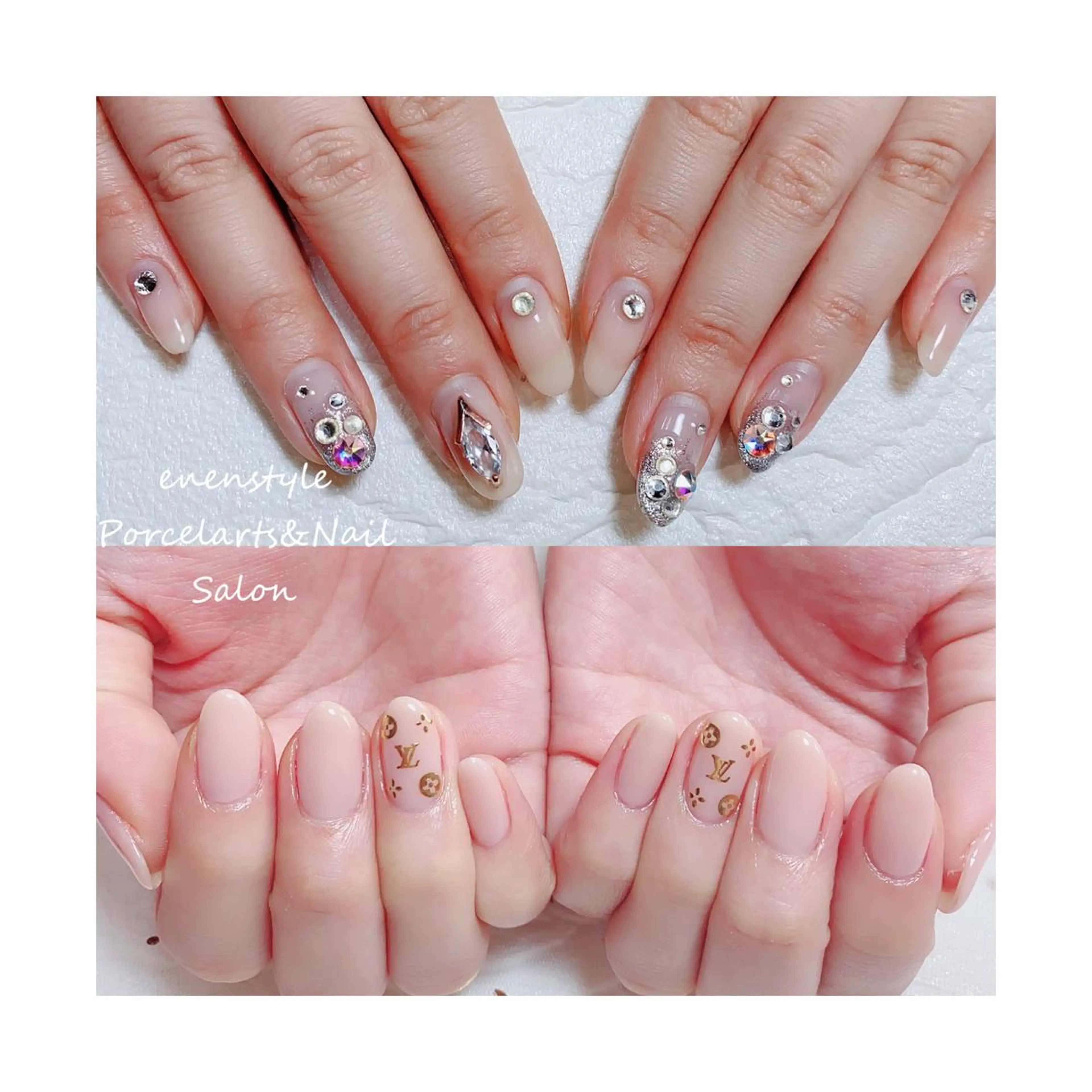 ショート ネイル ジェルネイル ニュアンスネイル オフィスネイル ワンカラーネイル パラジェル 👑enen style👑のネイルデザイン