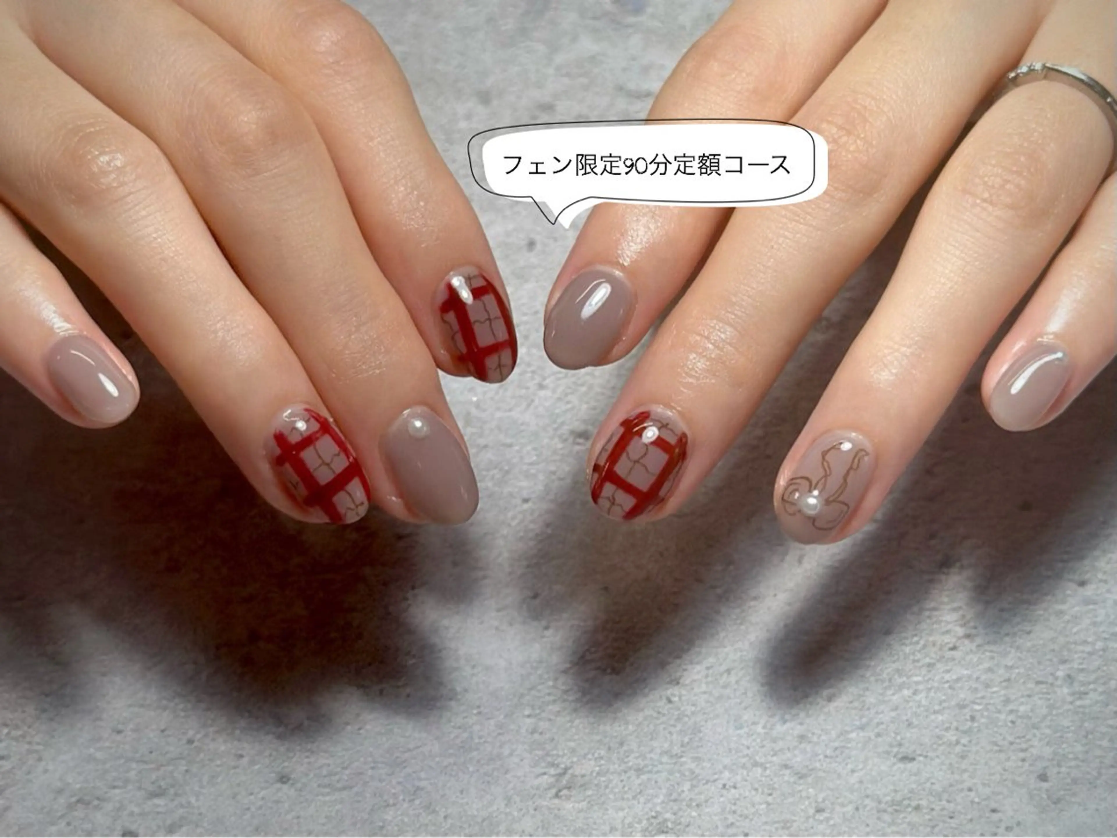 ネイル ハンドネイル 7LOOKS フェンのネイルデザイン