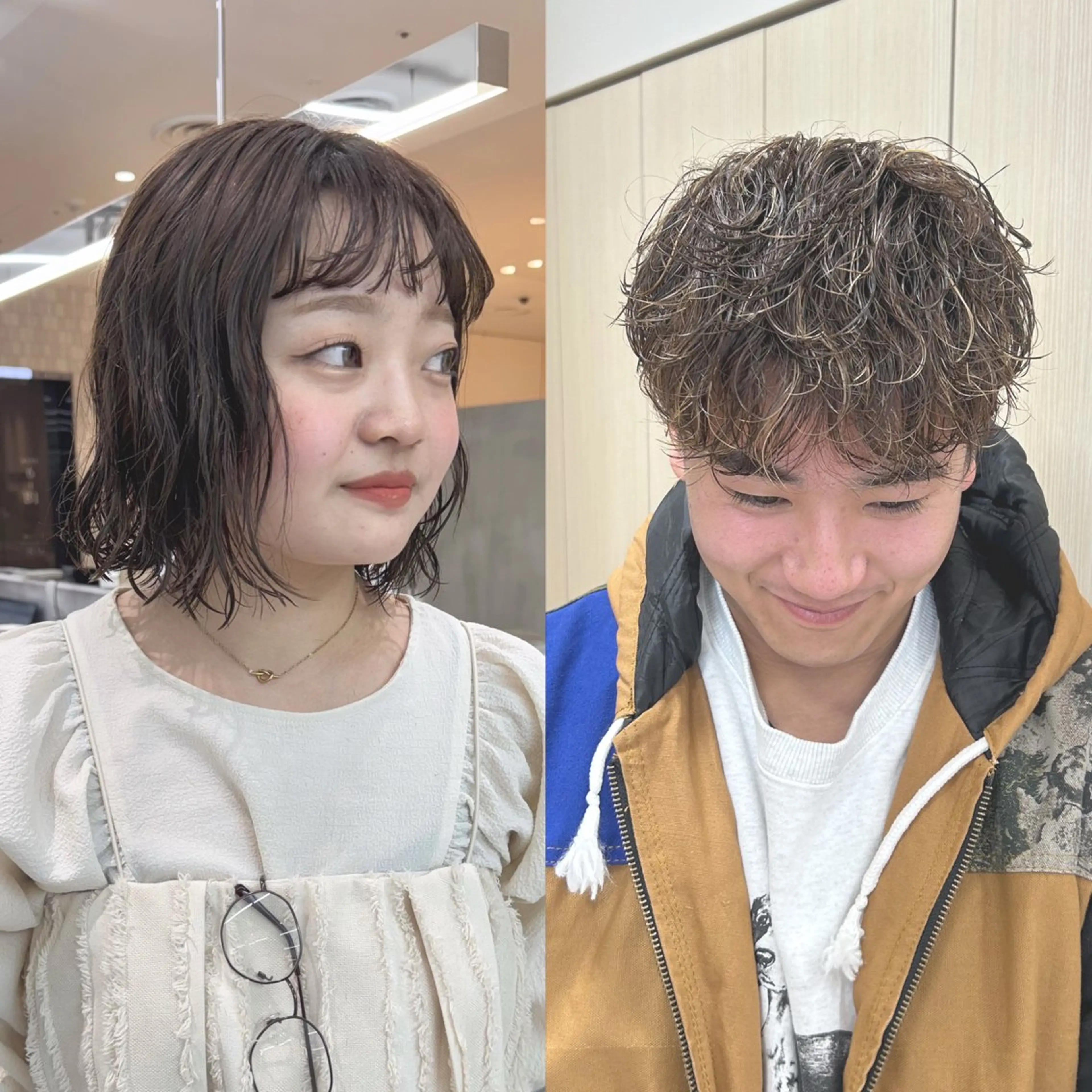 ミディアム パーマ メンズ ヘアアレンジ/ベー ジュchiakiのヘアスタイル