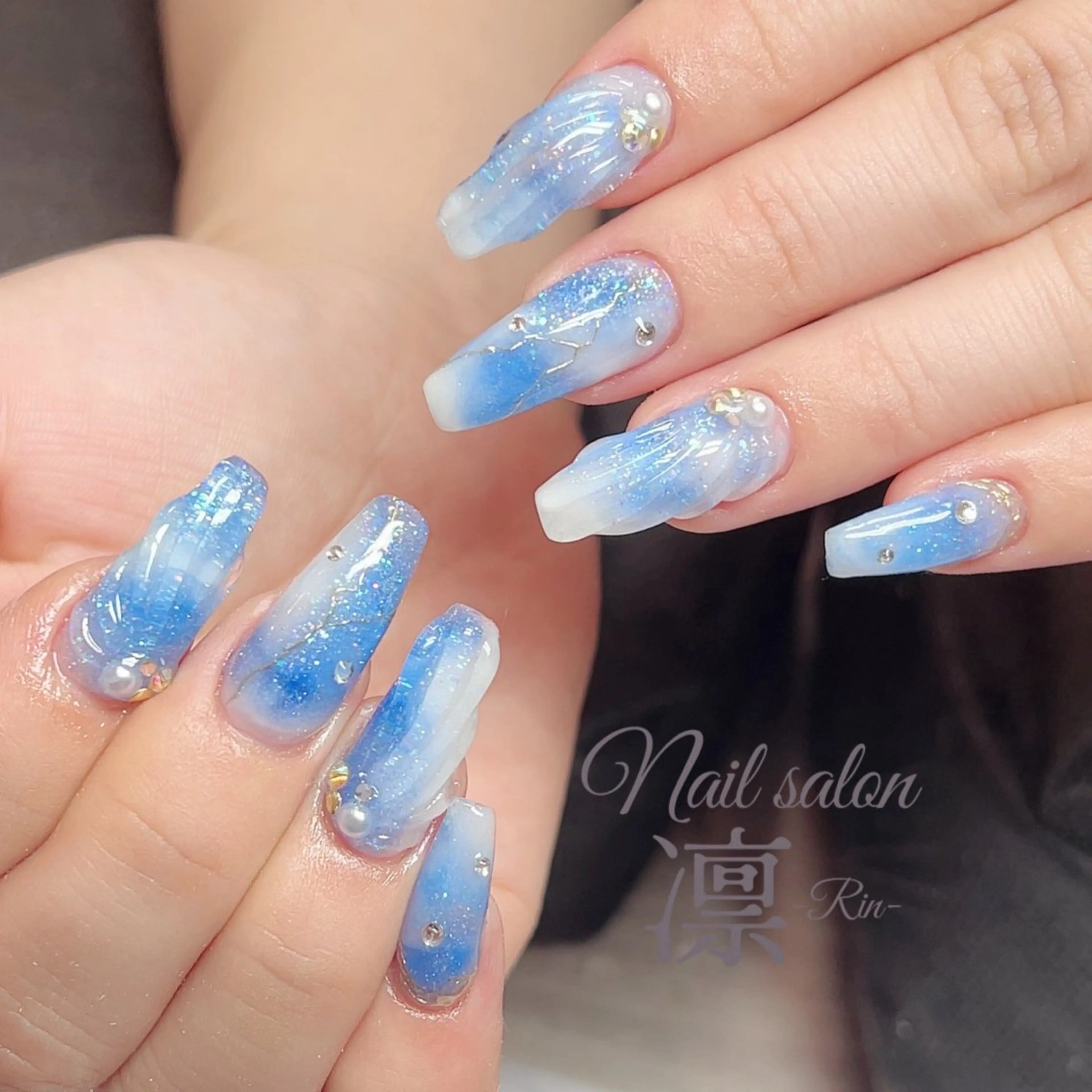 ネイル スカルプネイル private salon凛のネイルデザイン