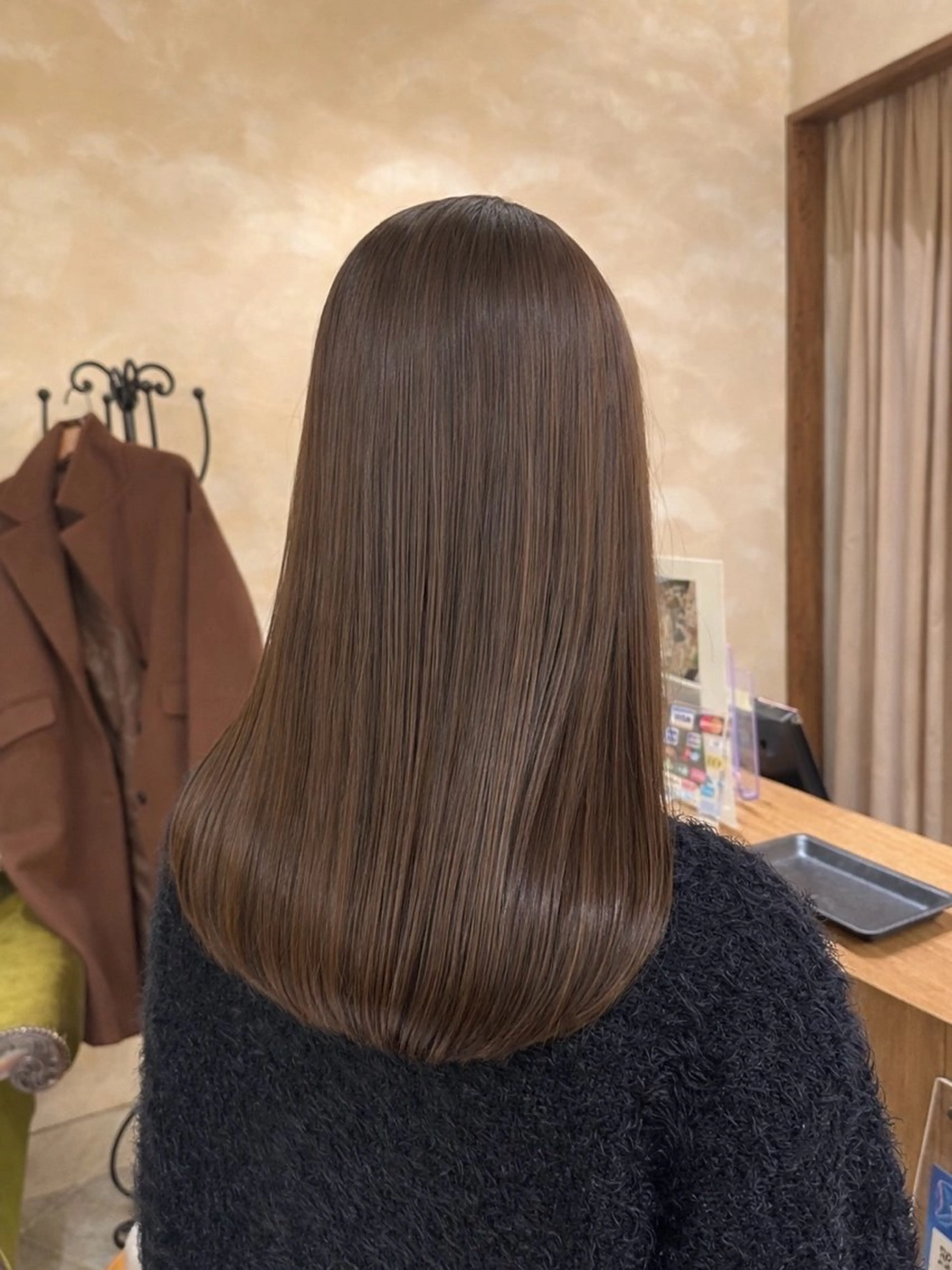 パーマ 縮毛矯正 髙橋 采来のヘアスタイル