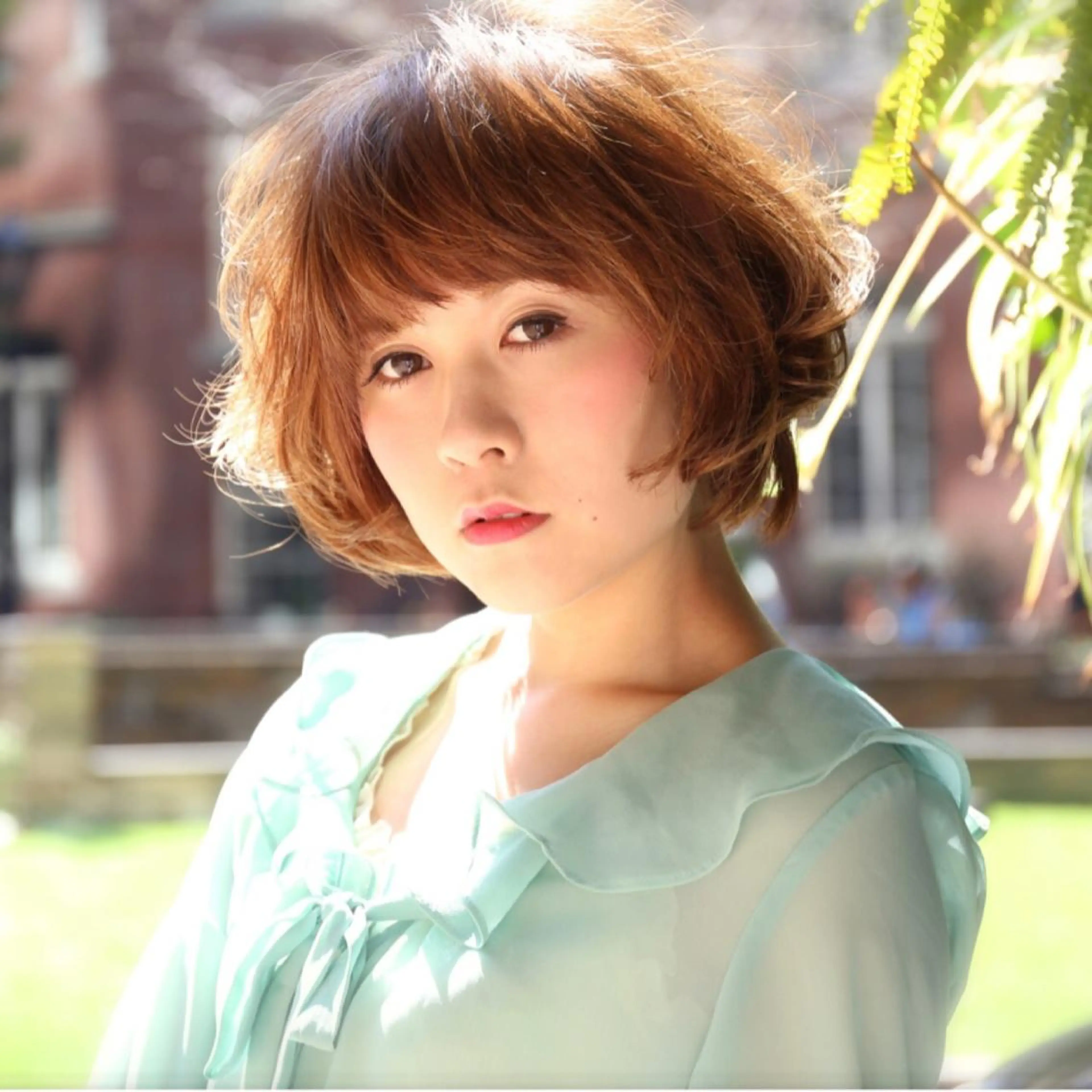 ショート カラー 縮毛矯正セミナー講師 ヨコモリユウキのヘアスタイル