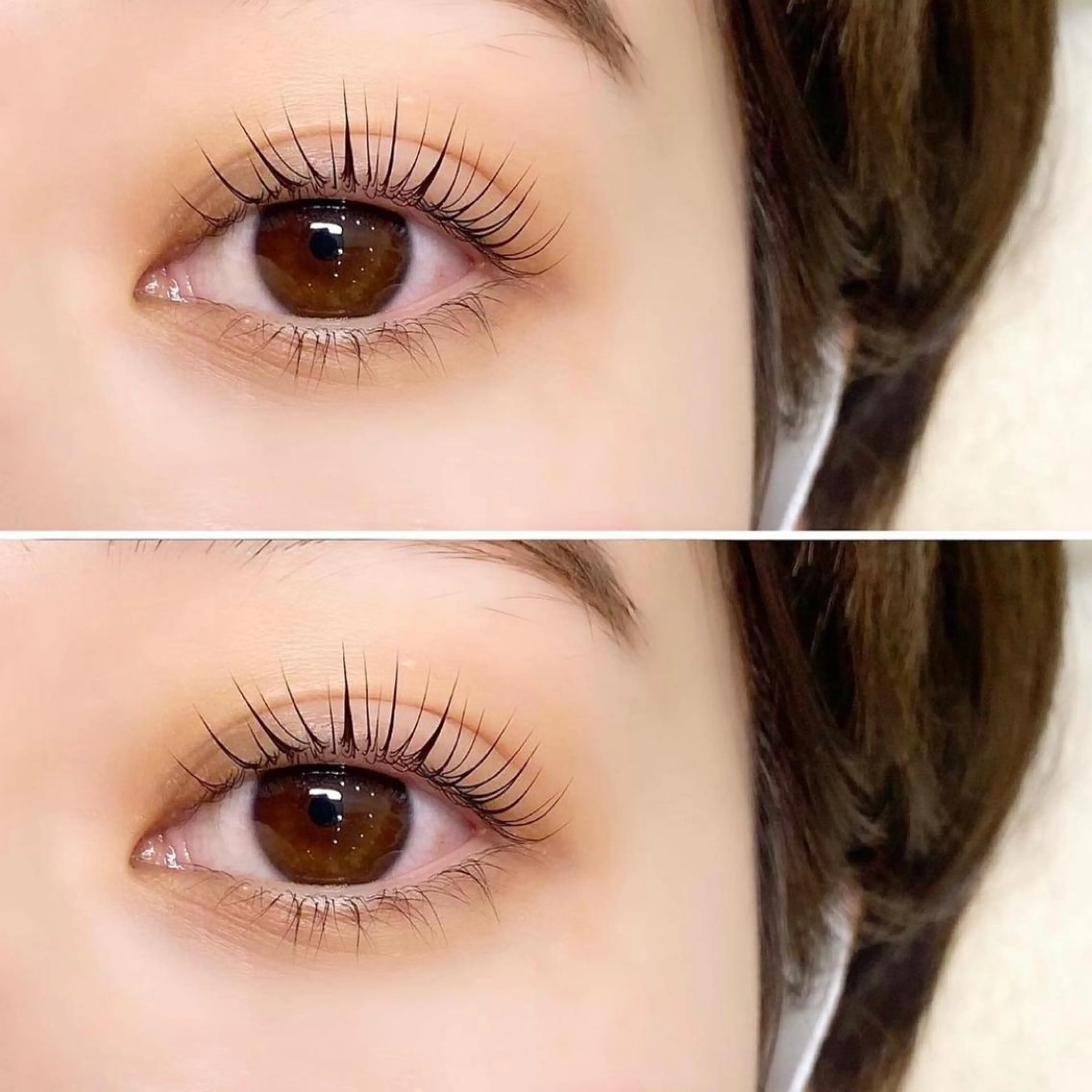 似合わせ✨️パリジェンヌラッシュリフト上🎀コーティング+トリートメント付¥6,050の写真