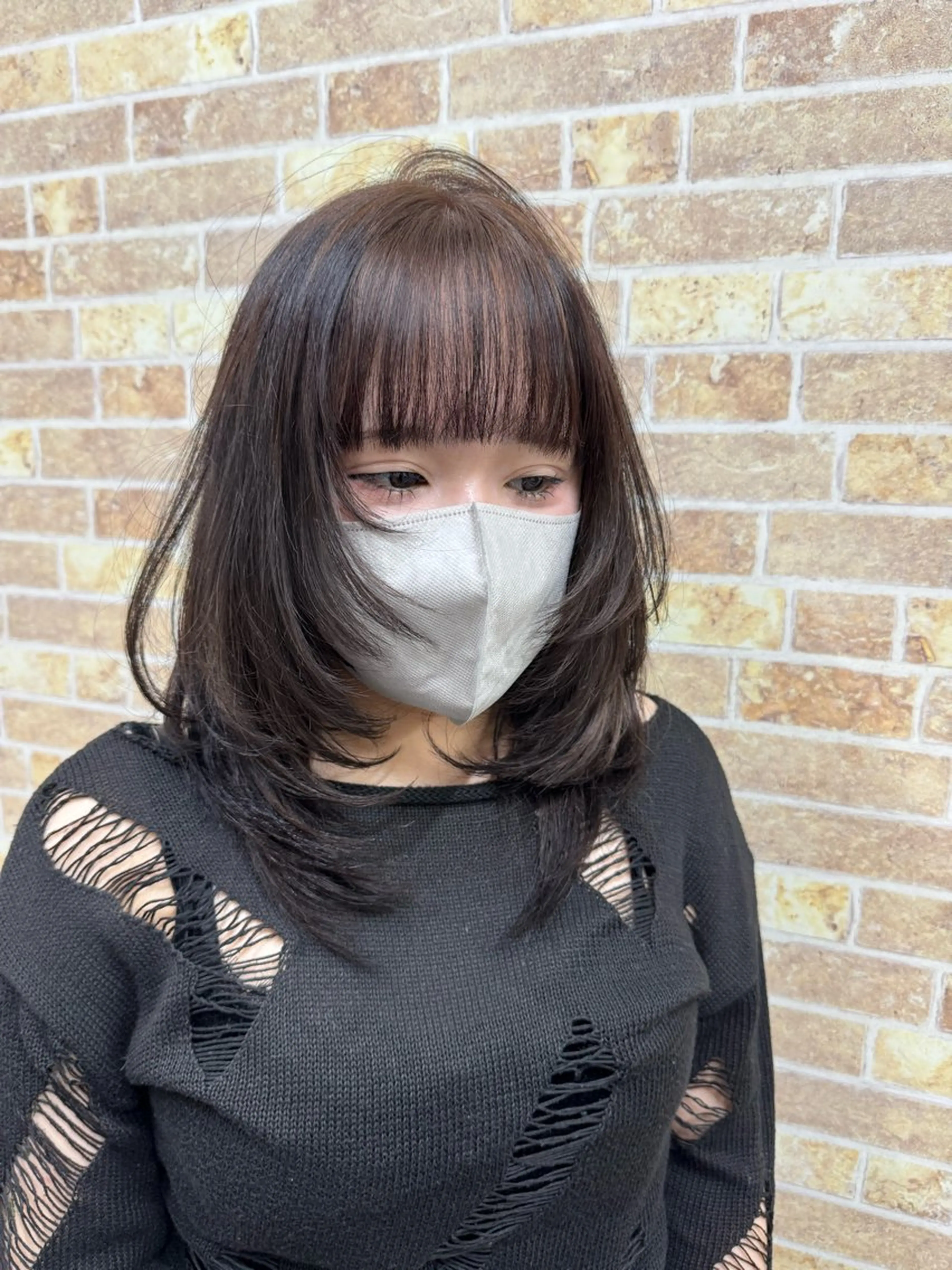 似合わせカット+簡単スタイリング付き✨の写真