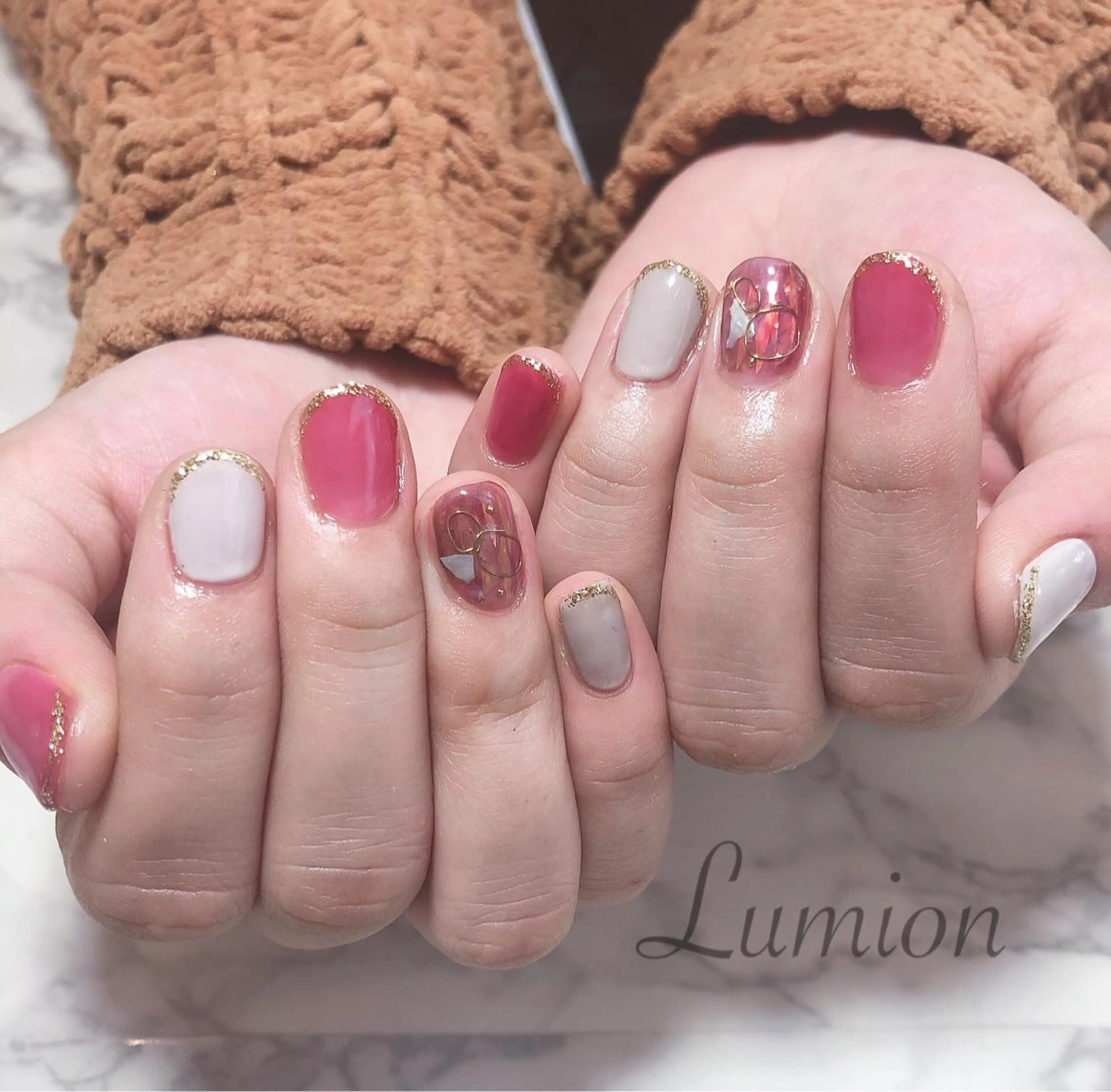 ネイル ハンドネイル nailroom Lumionのネイルデザイン