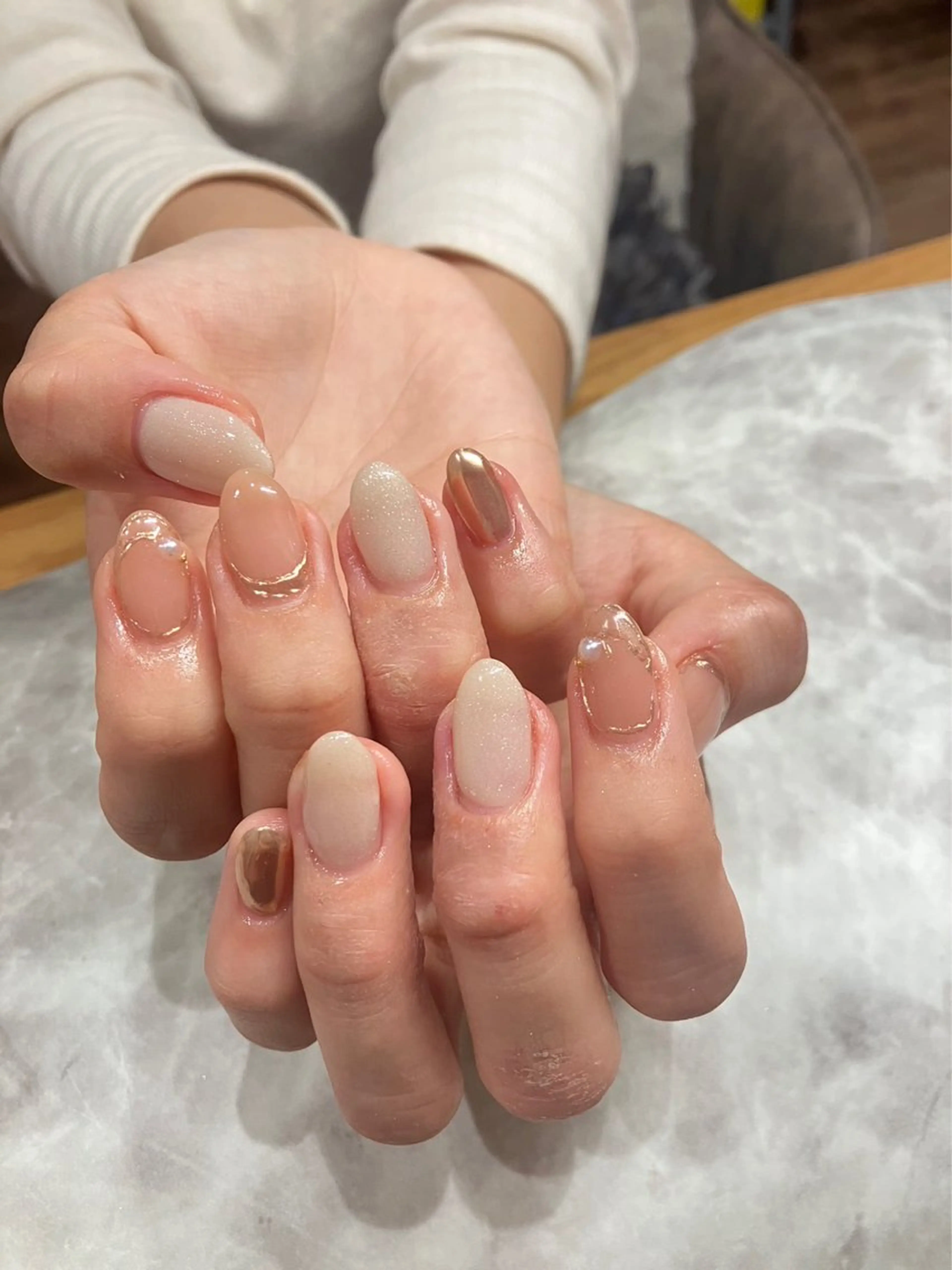 ネイル NAIL Salon IP所属・長谷川 奈緒美のネイルデザイン