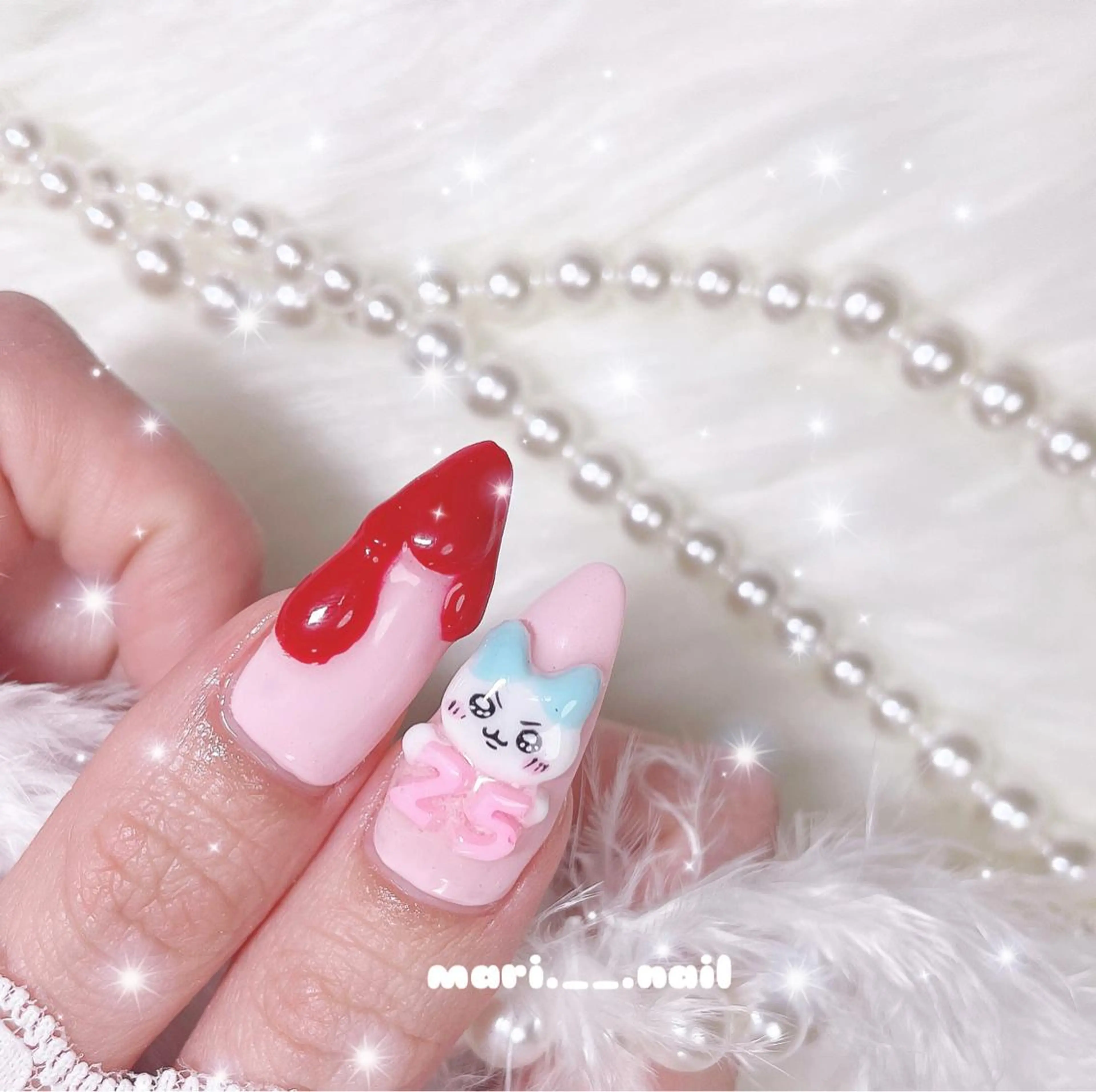 ネイル 🎀 Mayu 🎀痛ネイルのネイルデザイン