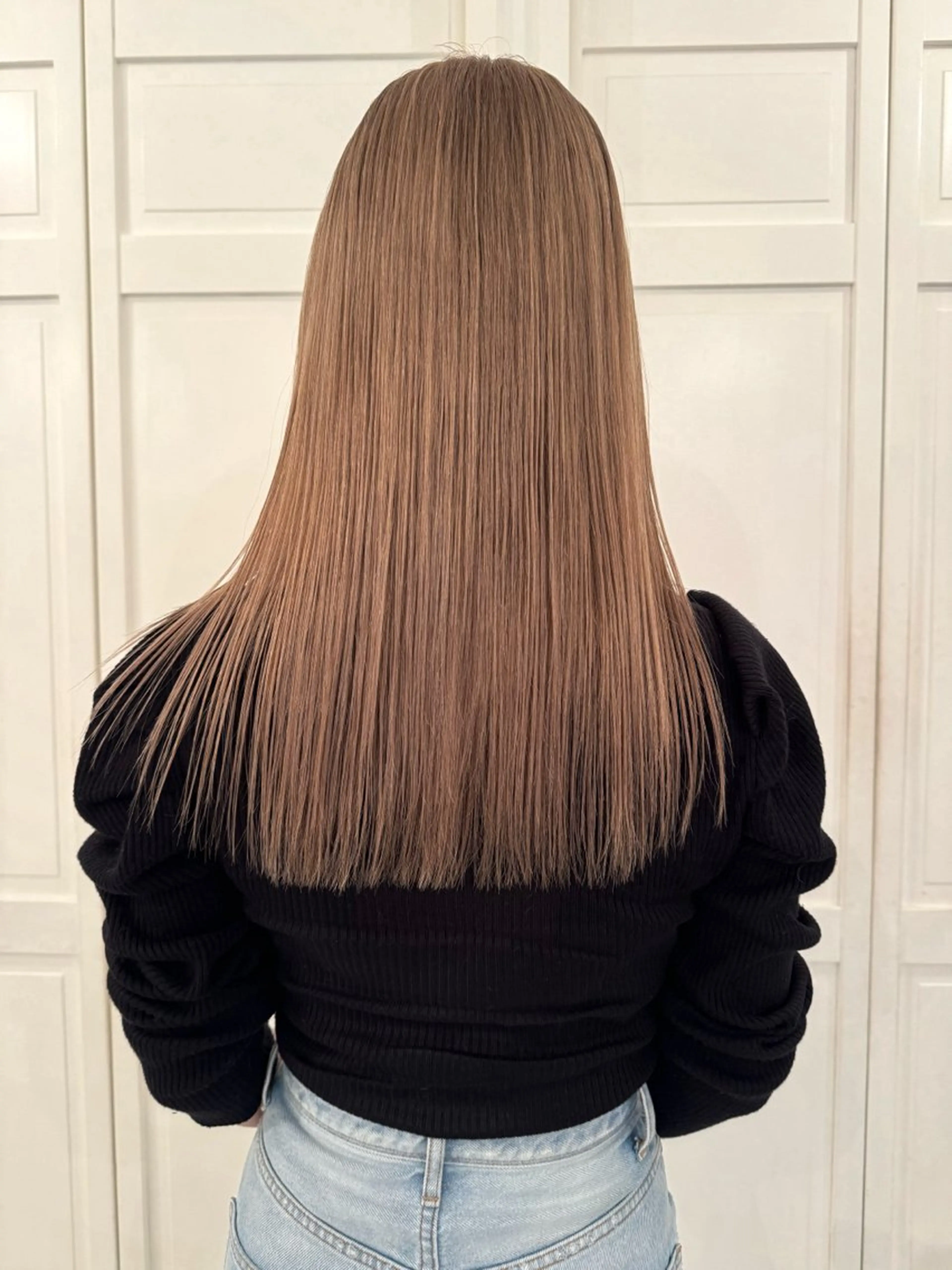 カラー ヘアカラー ブリーチカラー🎀 韓国風/寺門美優のヘアスタイル