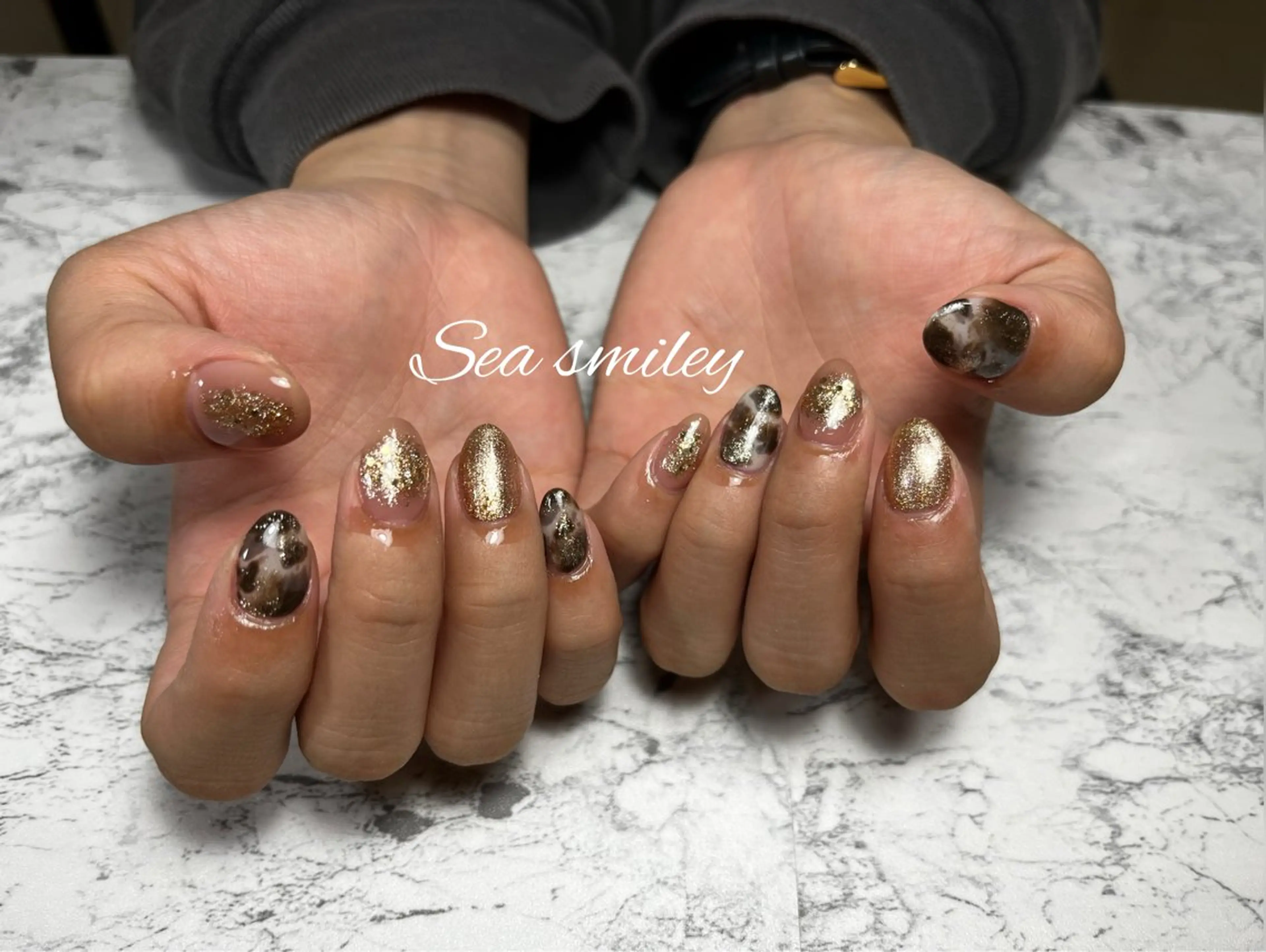 ネイル ハンドネイル Sea smiley シースマイリーのネイルデザイン