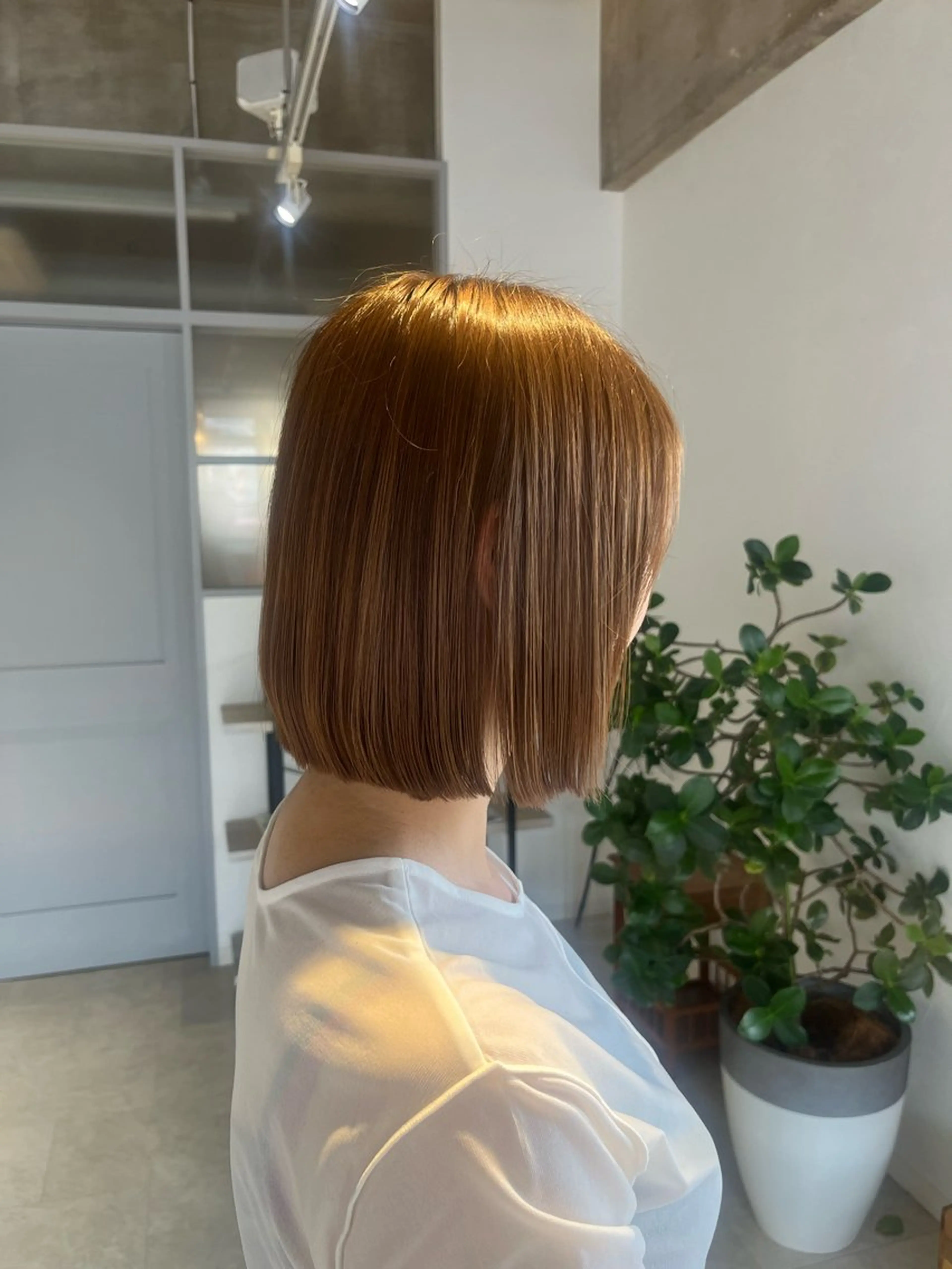 ミディアム ボブ 下畑 希美/ SOUPLE.のヘアスタイル