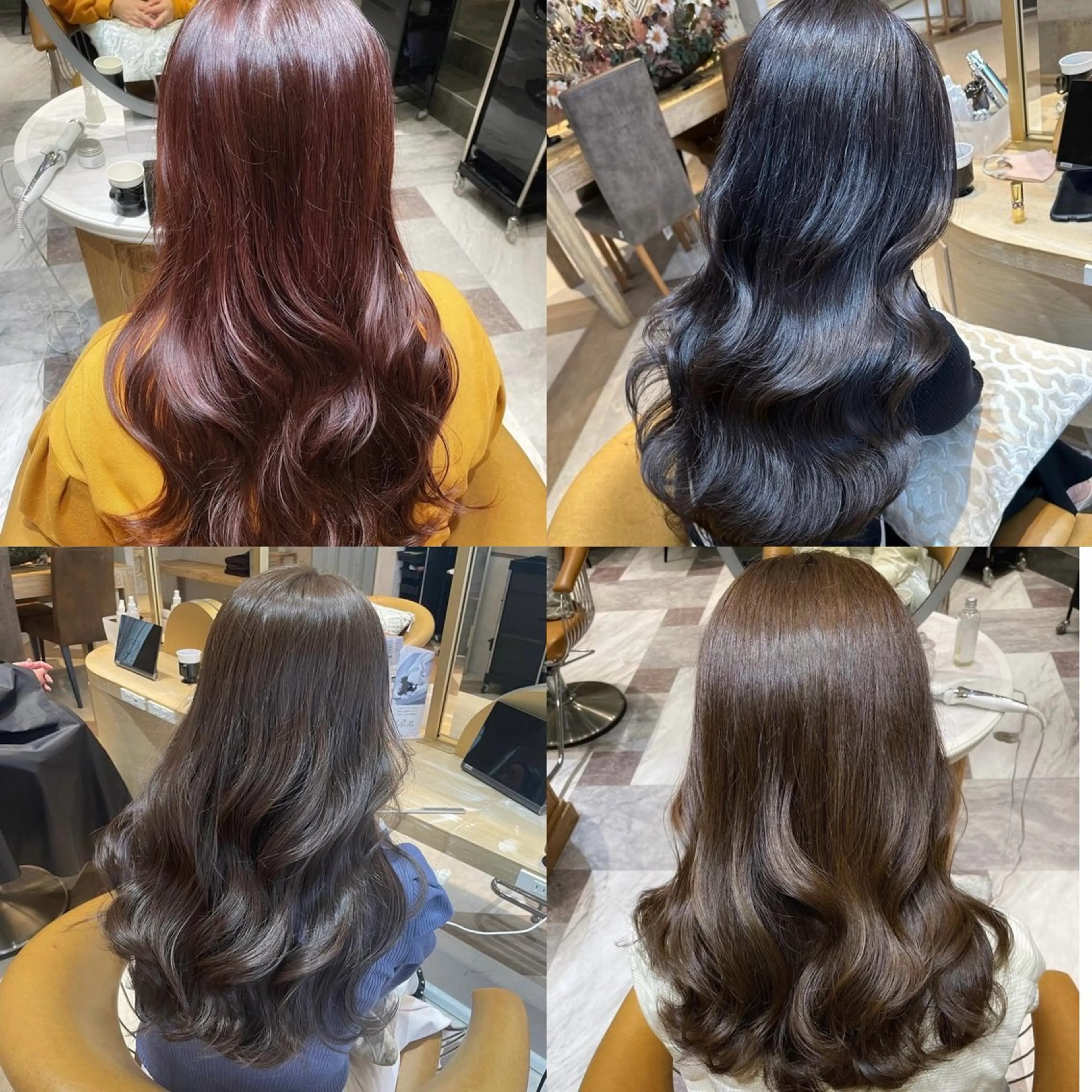 カラー 三井 千里のヘアスタイル
