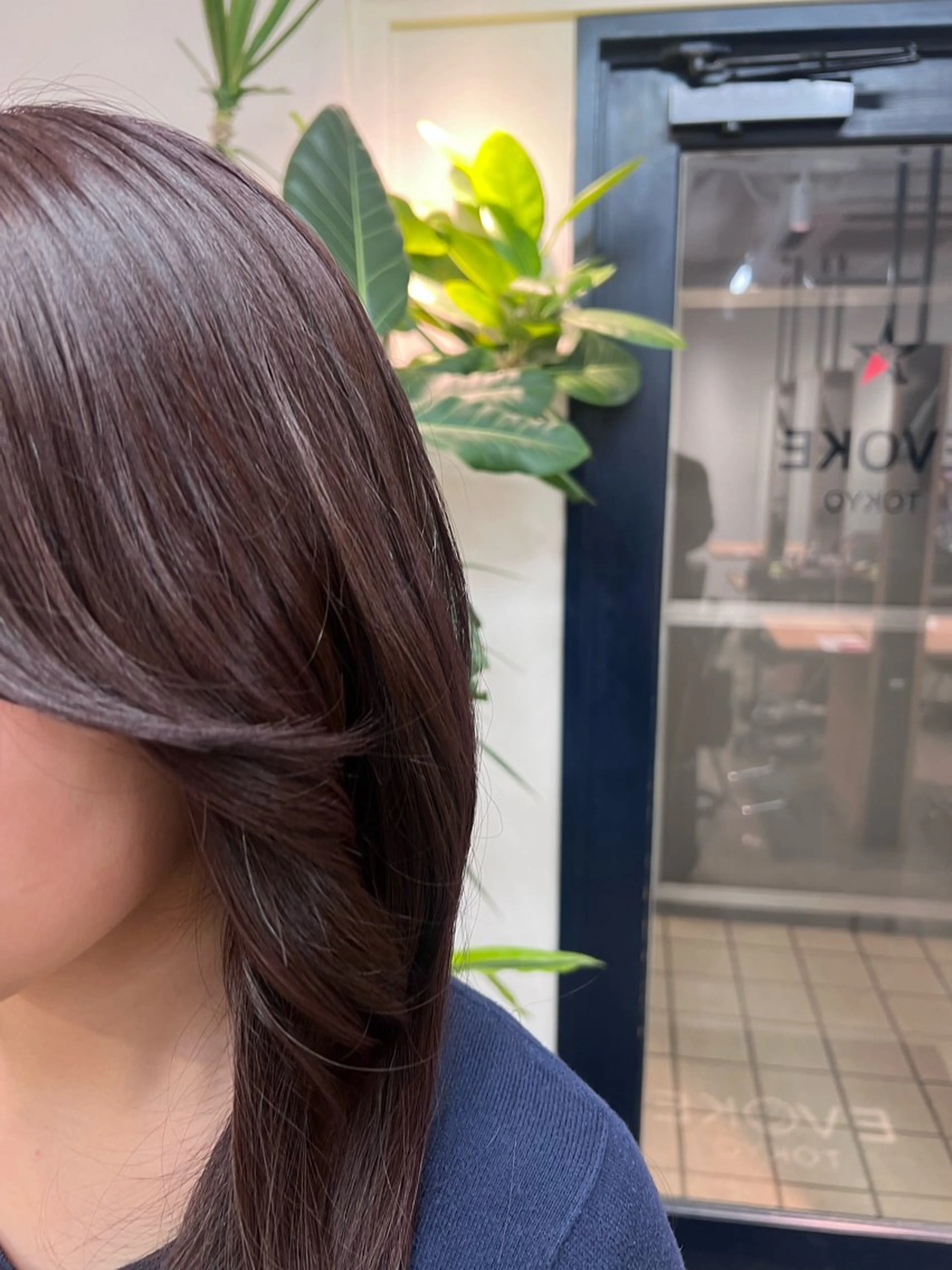 セミロング 山中 欧輔のヘアスタイル