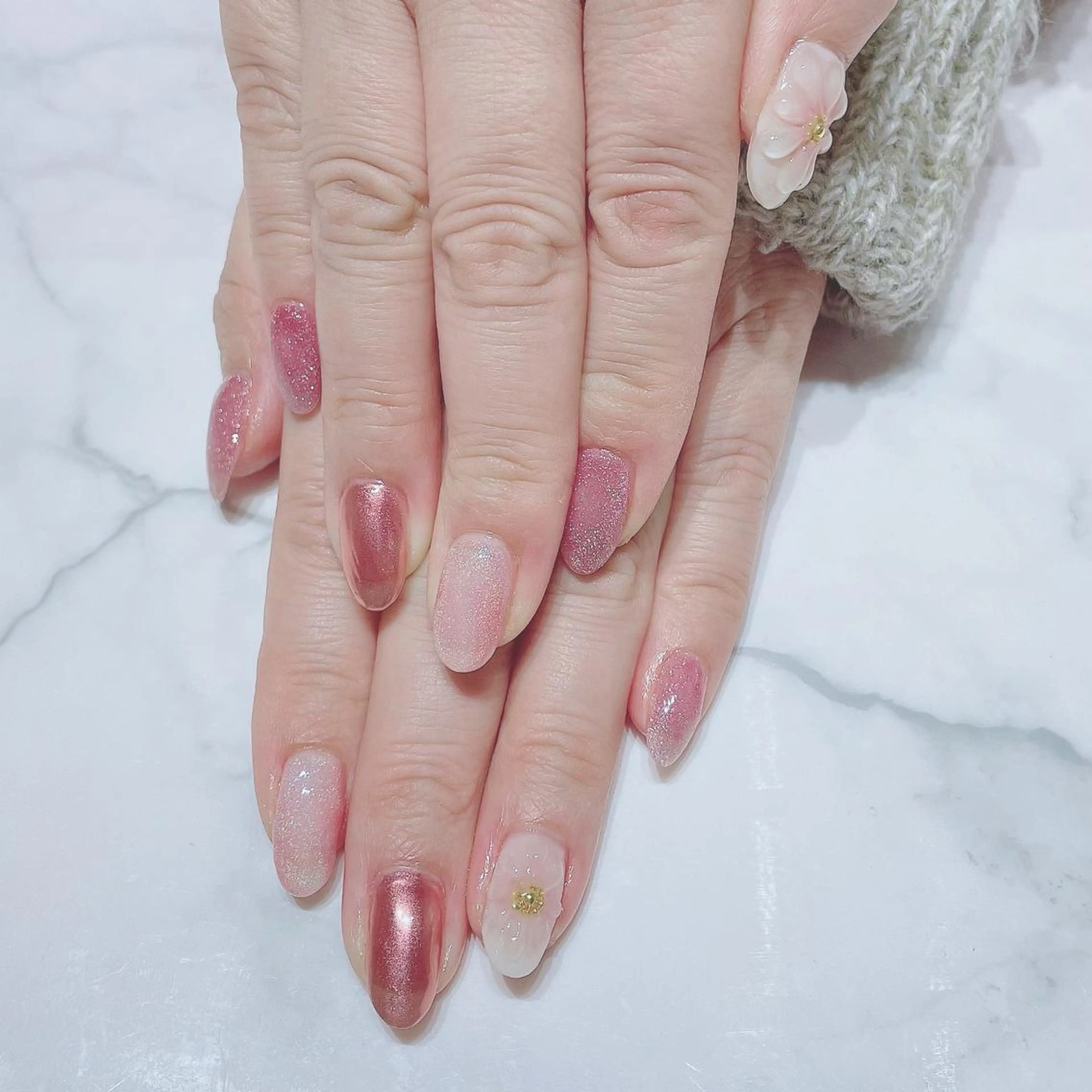 ネイル 持ち込み ネイルサロン Belleのネイルデザイン