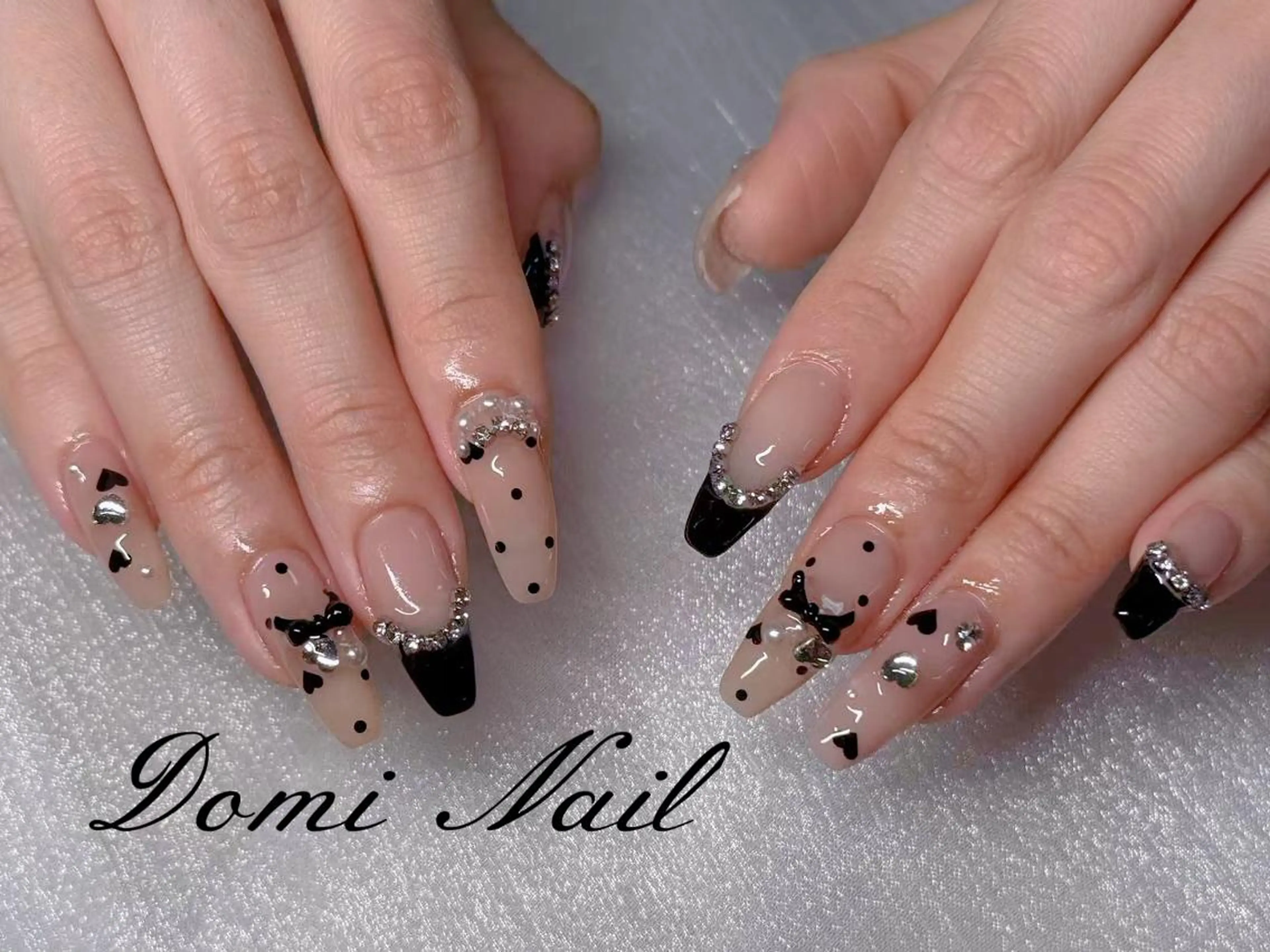 ネイル 持ち込み ネイルチップ ハンドネイル Domi Nail Salonのネイルデザイン