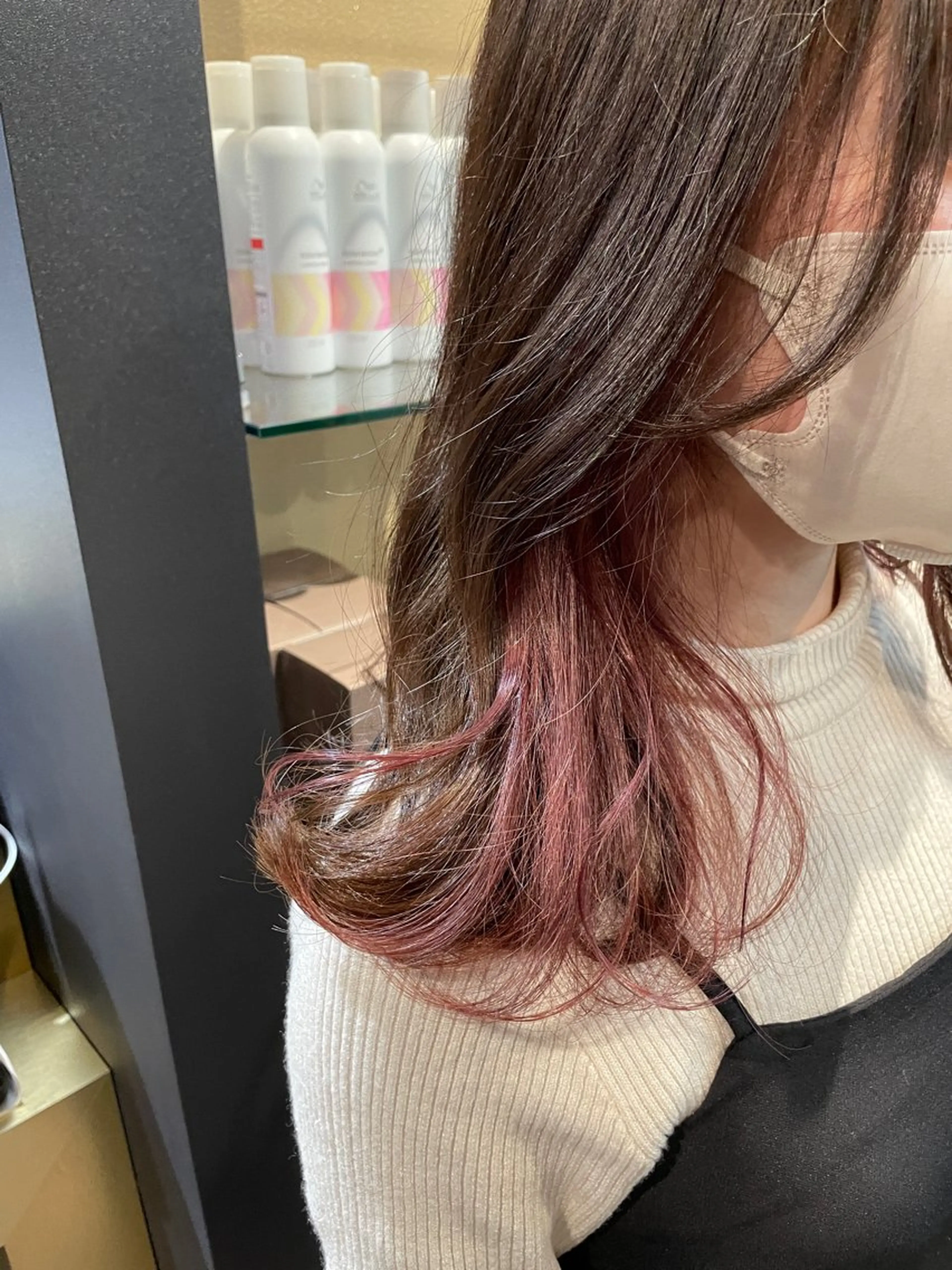 セミロング カラー ヘアカラー 透明感カラー/ 韓国風🌿RIKOのヘアスタイル