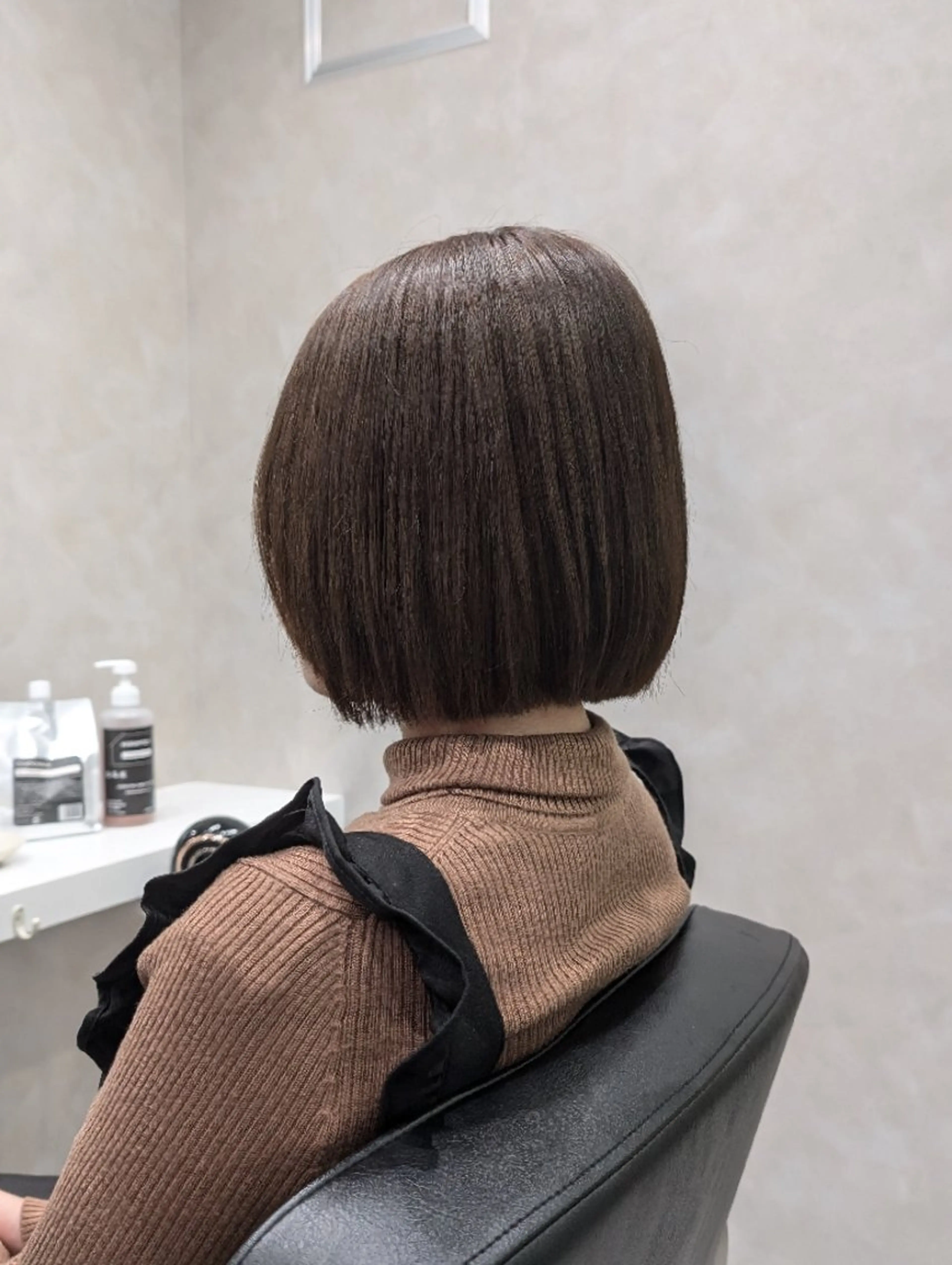 ショート カラー 切りっぱなしボブ ショートボブ ボブ ショートヘア 髪質改善/ 上村旺武のヘアスタイル