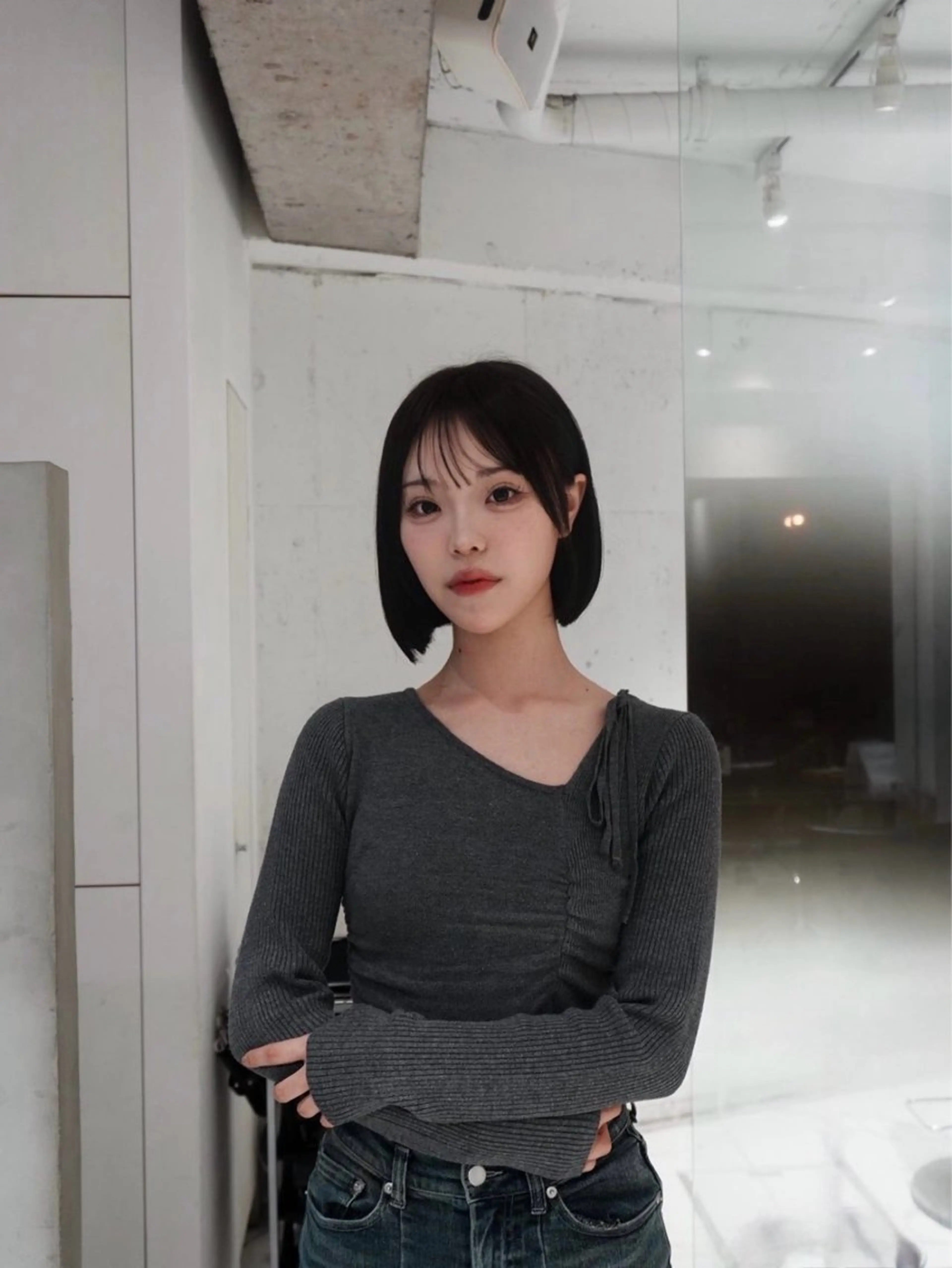 ショート 🌫️縮毛矯正/髪質 改善/ゆずる🌫️のヘアスタイル