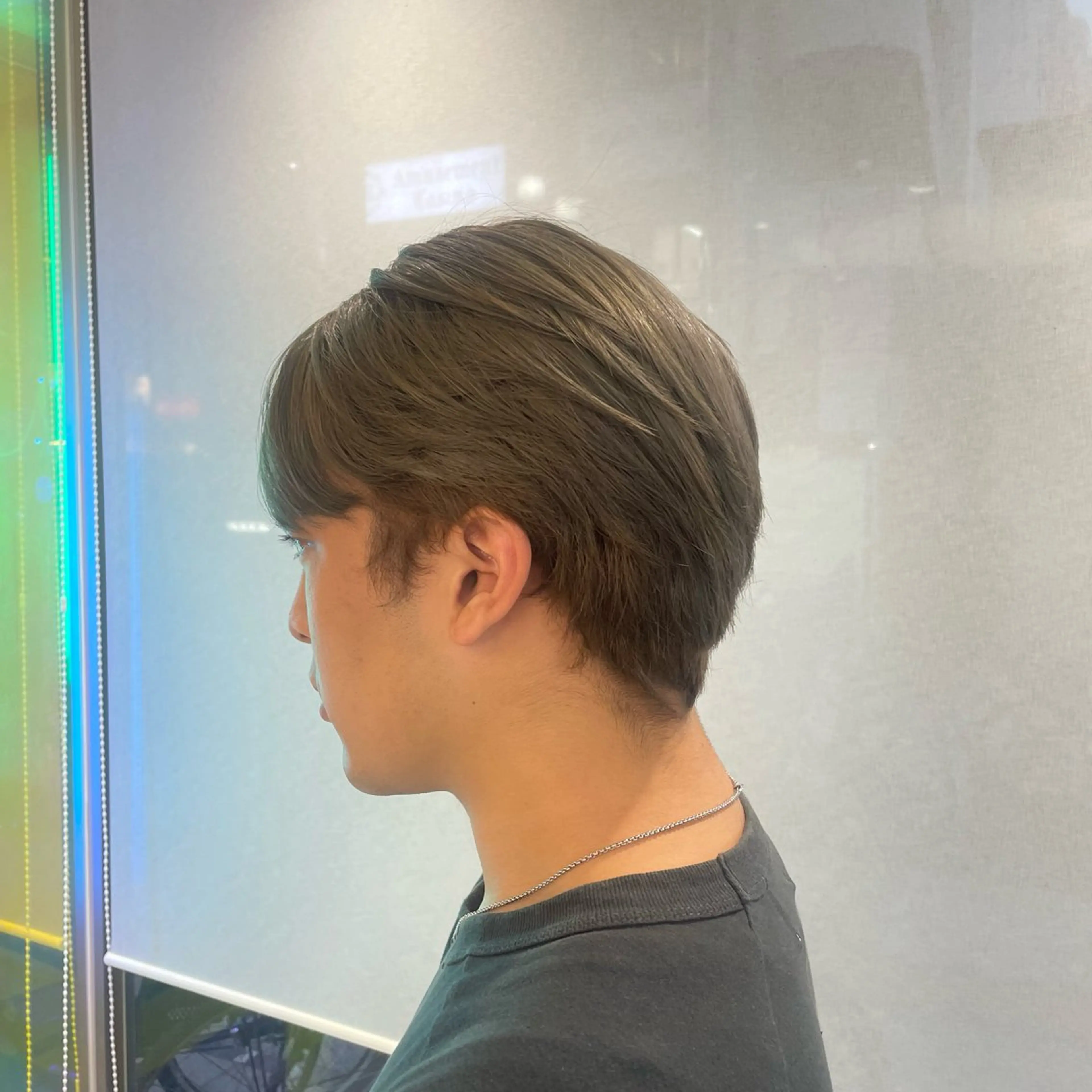 カラー メンズ sawaka🪽うる 艶カラー/レイヤーのヘアスタイル