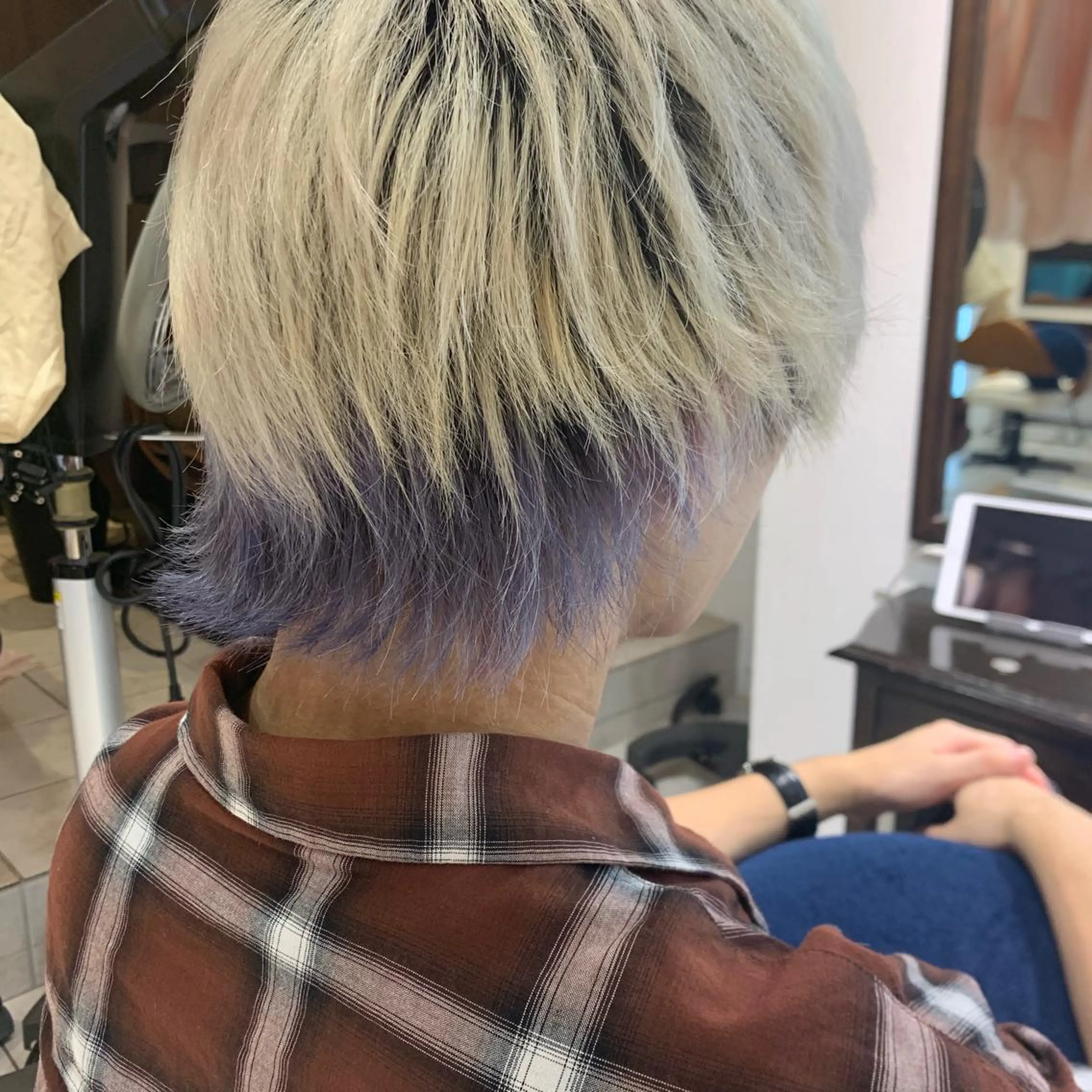 カラー バイオレットカラー ヘアカラー GO TODAY 原宿本店所属・髪質改善/縮毛矯正 /DAIKIのヘアスタイル