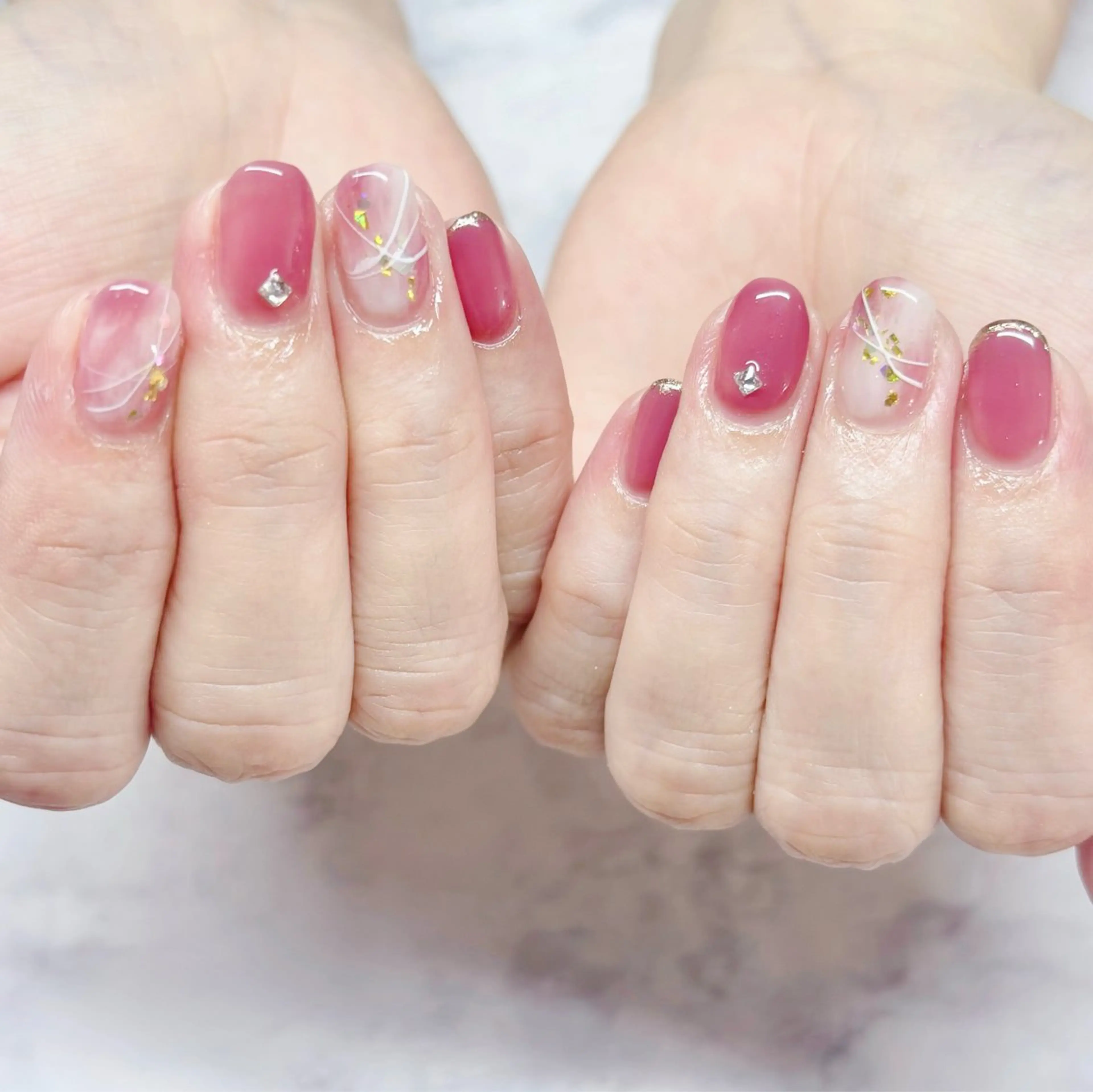 ネイル 持ち込み MYu Beauty Salon  MAIのネイルデザイン