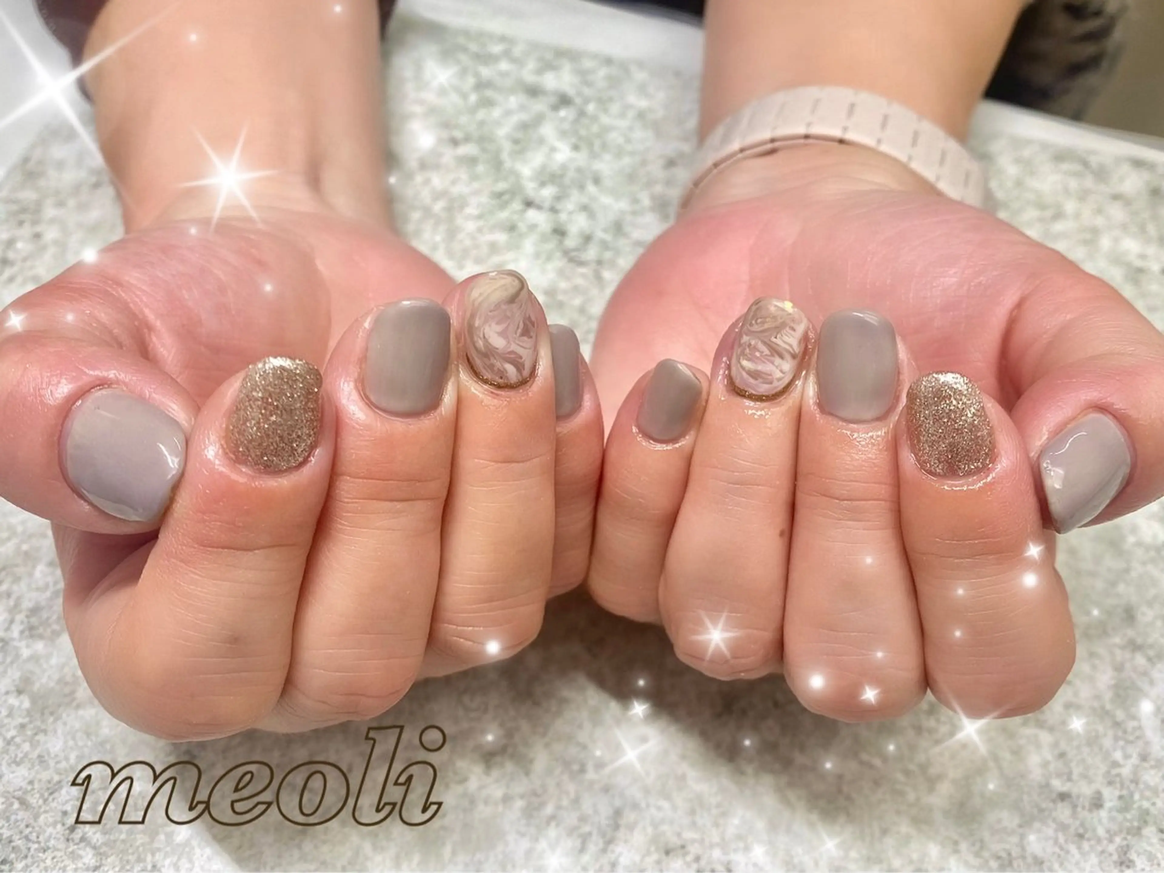 ネイル ハンドネイル nail salon meoli メグのネイルデザイン