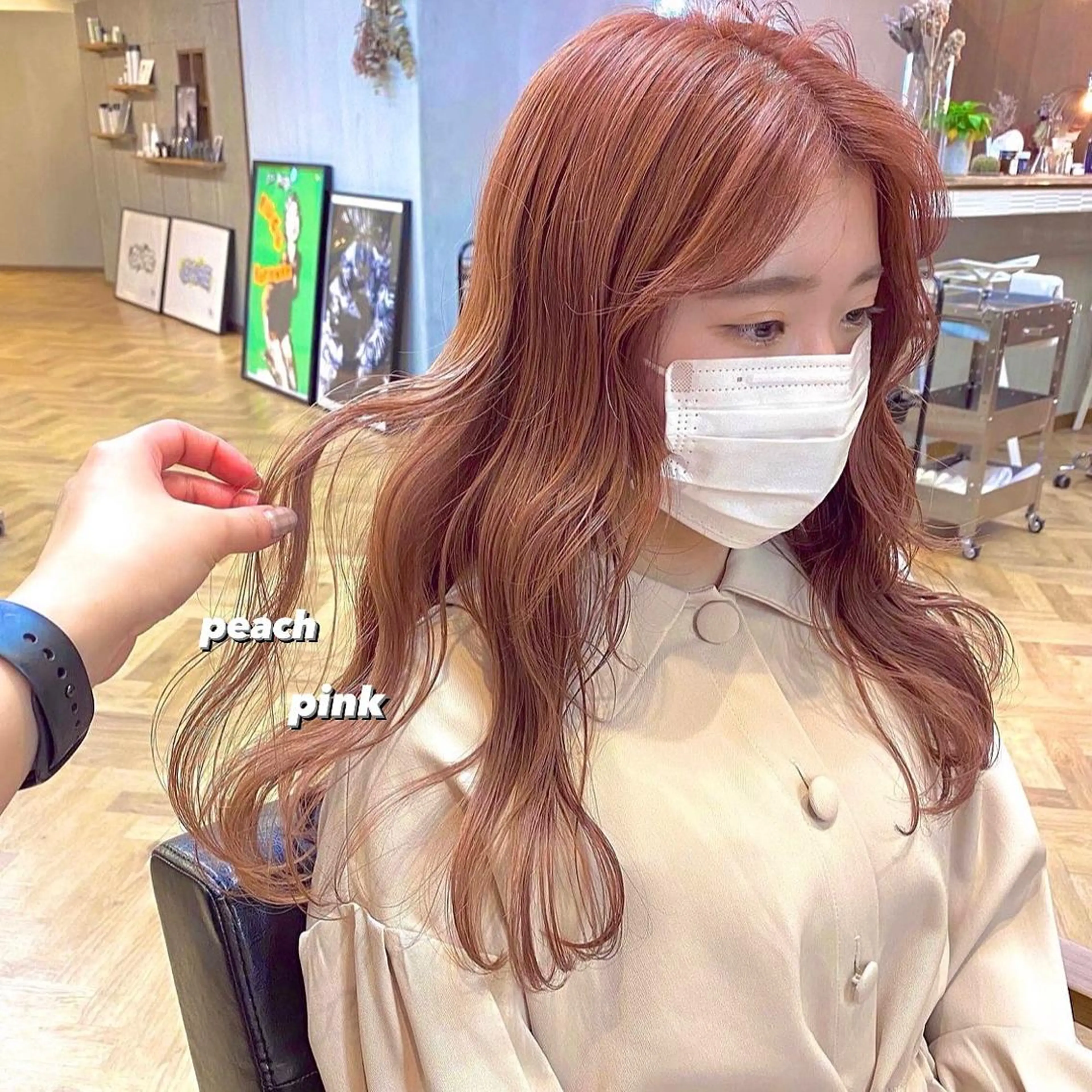 ロング カラー パーマ ヘアアレンジ メンズ キッズ ネイル マツエク・マツパ カット ヘアカラー 前川 朋香のヘアスタイル