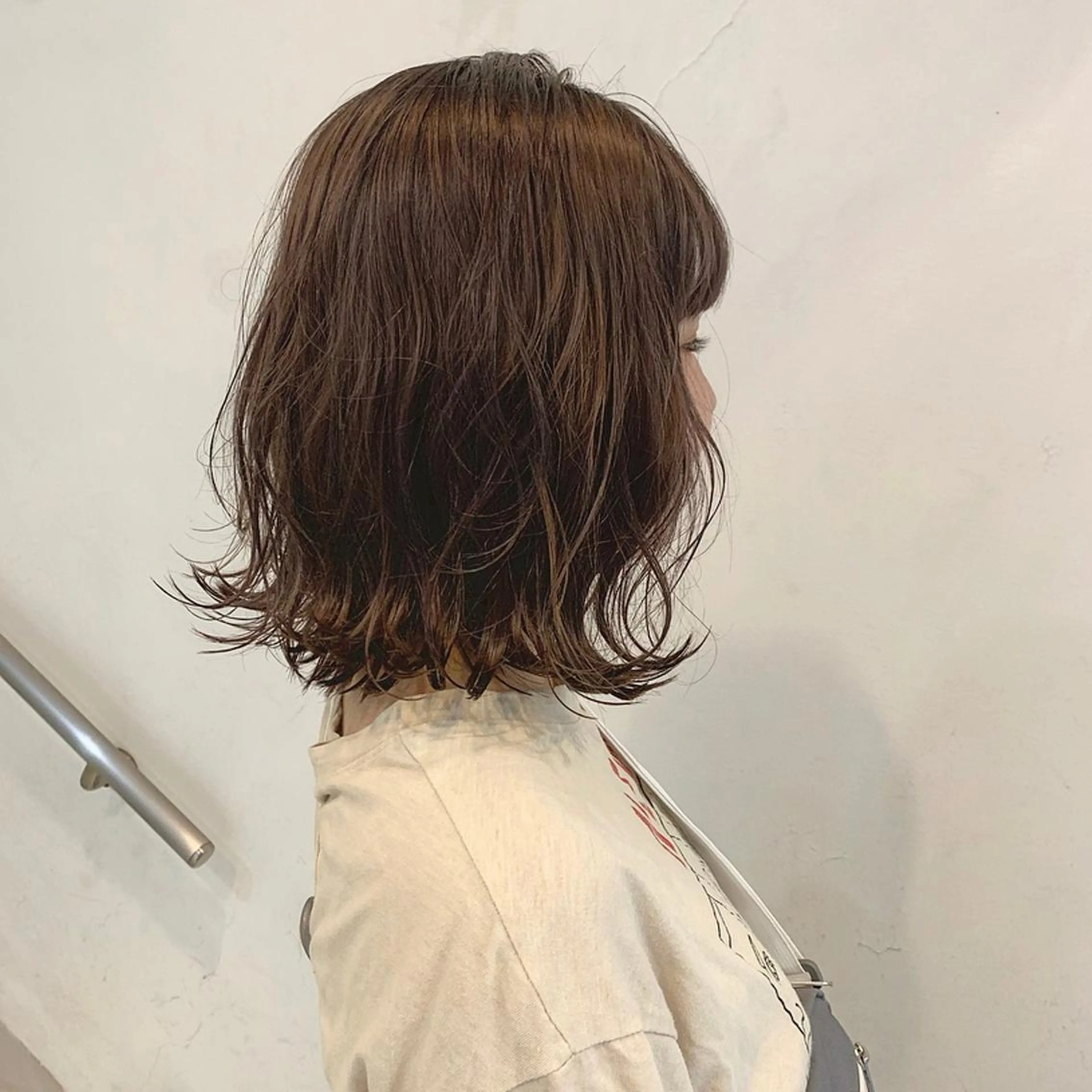 <minimo限定クーポン🌛🤍>透明感カラー+コーティングトリートメントの写真