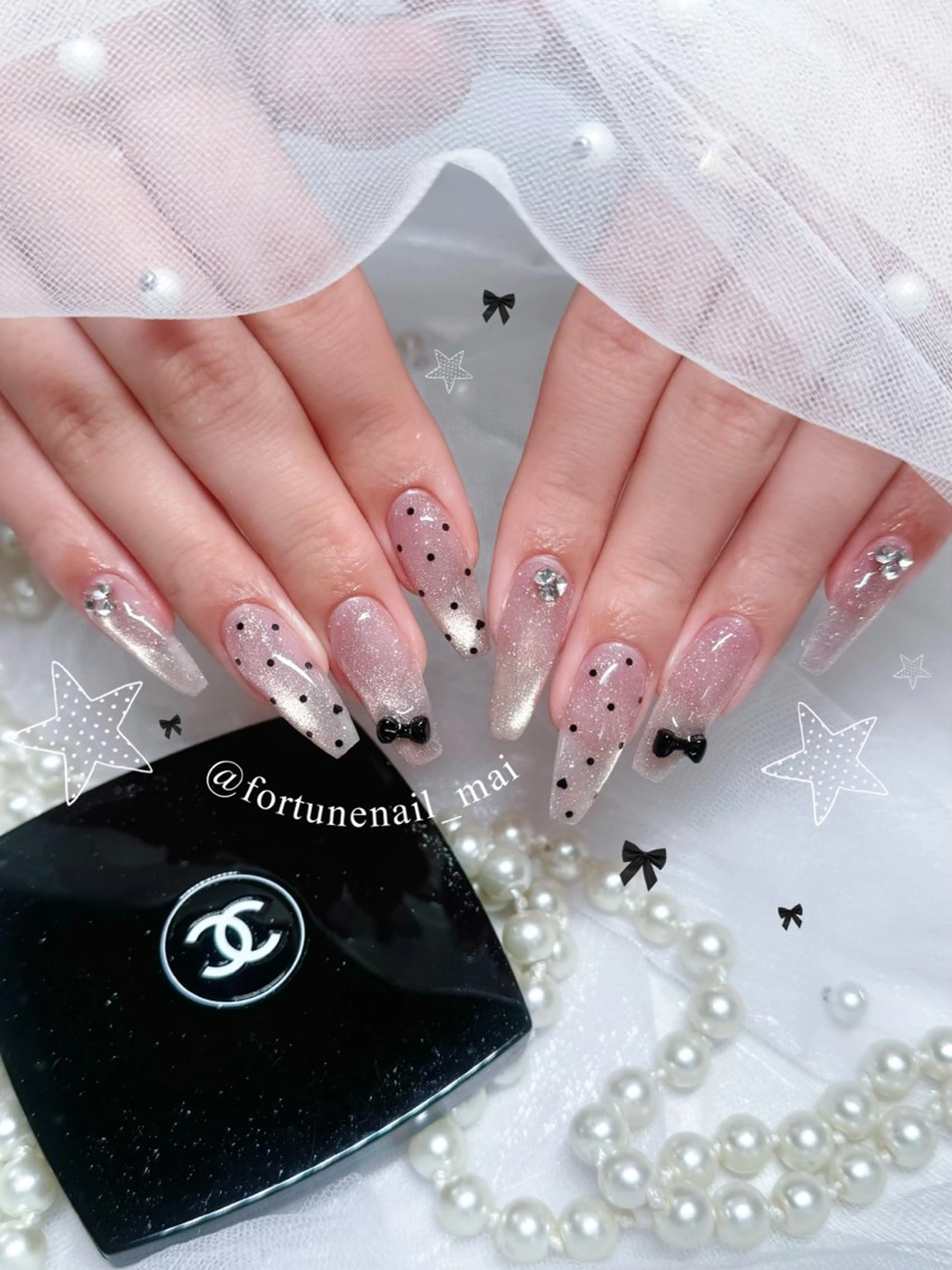 ネイル ドット ハンドネイル 🎀Mai 🎀5/27空✩.*のネイルデザイン