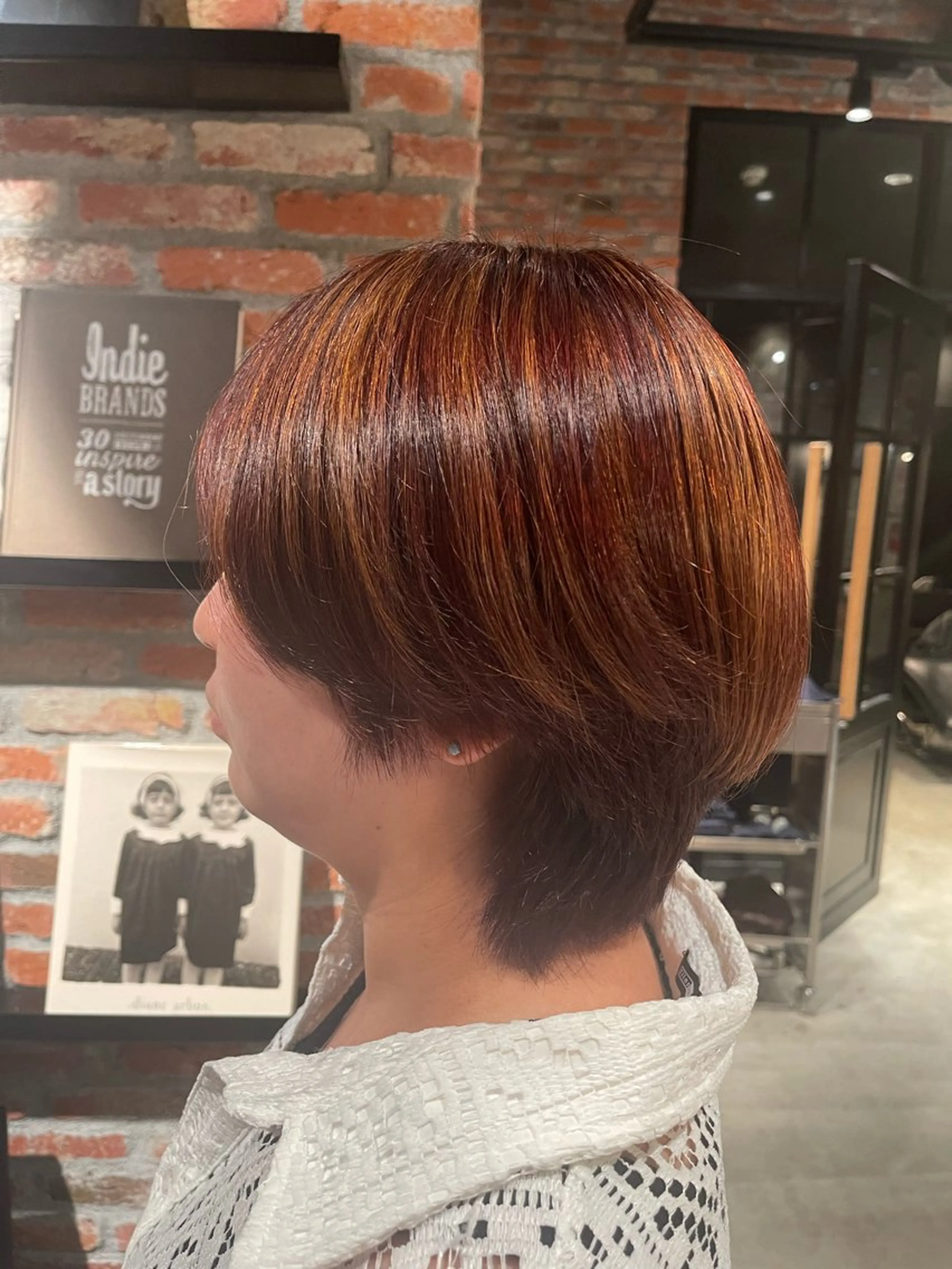 ショート カラー rin 🖤〈大宮〉のヘアスタイル