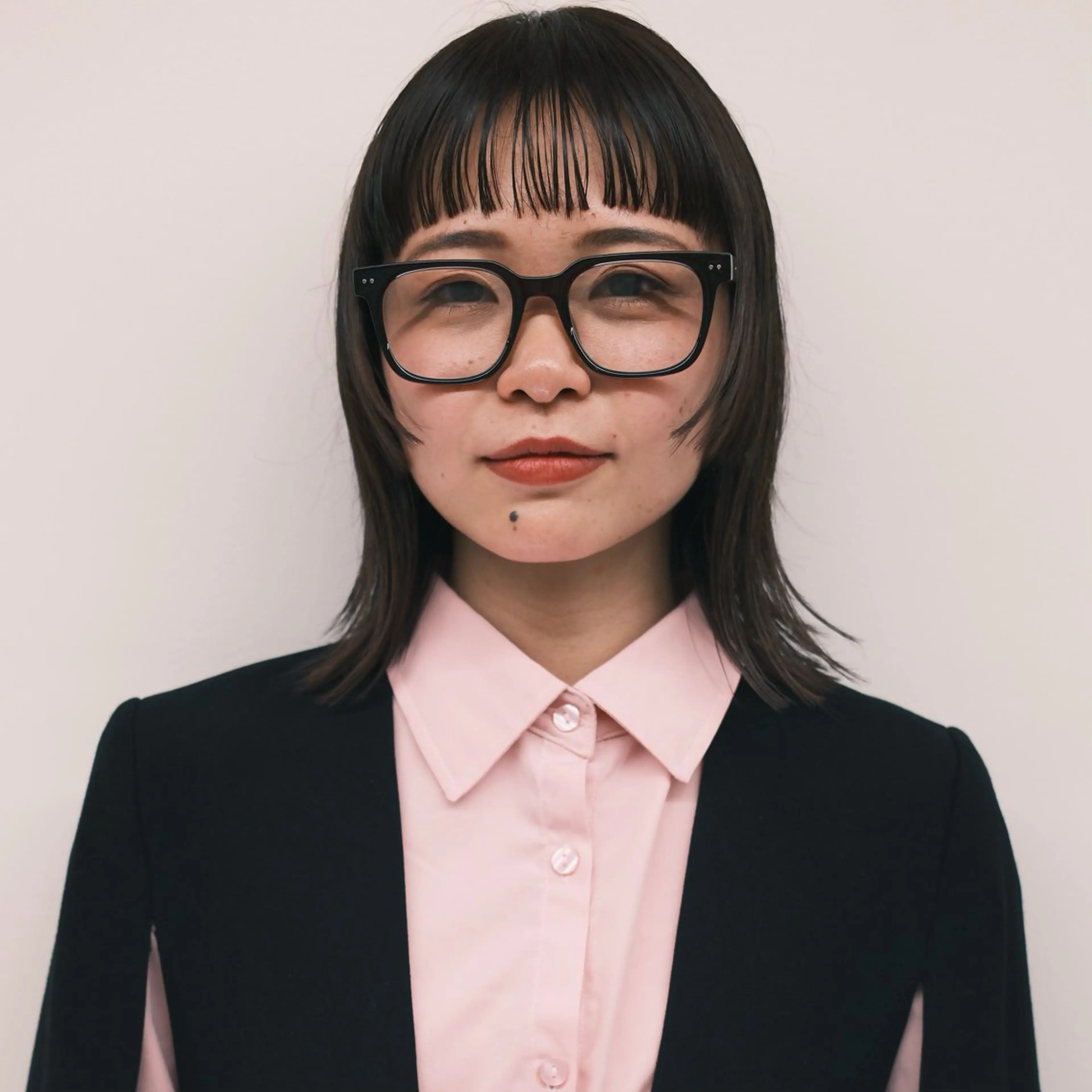 ミディアム カラー カット ヘアカラー パーマ/透明感カラー 元町🌱takutoのヘアスタイル